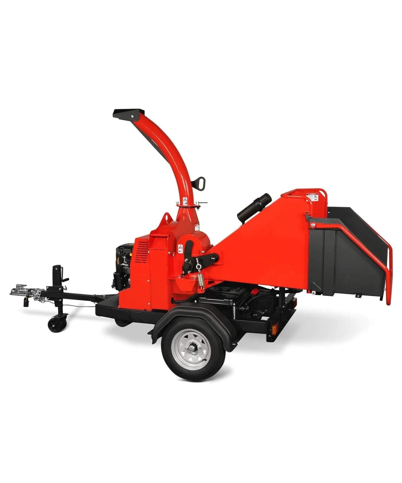 Heavy-Duty 7-Inch 750CC 25HP Hydraulic Feed Towable Electric Start Wood Chipper (SAK27190)