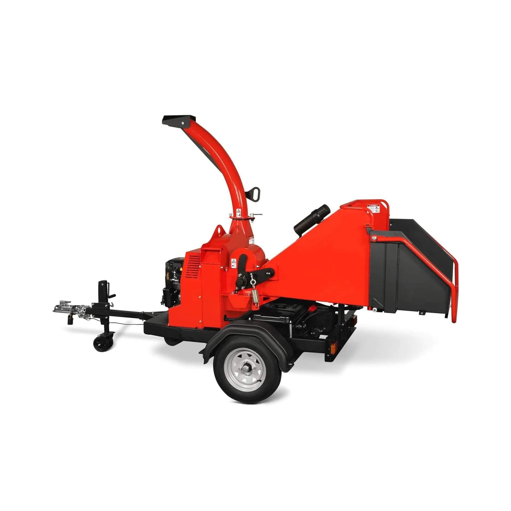 Heavy-Duty 7-Inch 750CC 25HP Hydraulic Feed Towable Electric Start Wood Chipper (SAK27190)