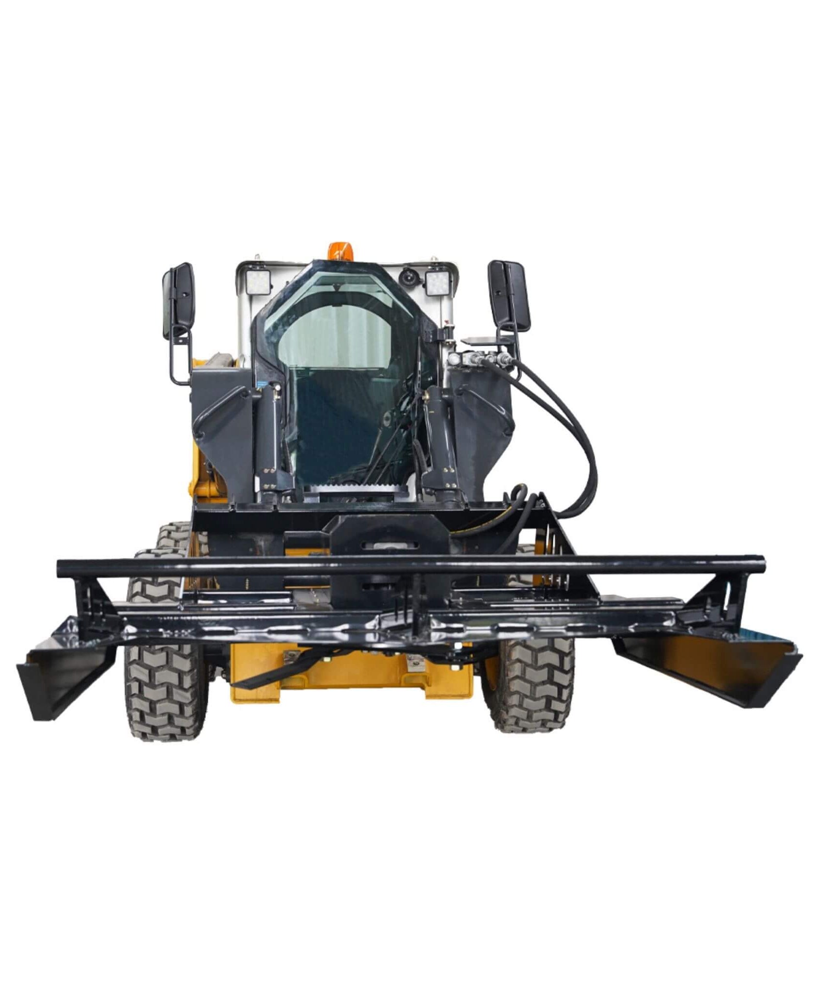 Heavy-Duty 72-Inch Hydraulic Brush Mower Skid Steer Attachment (SAK96502)