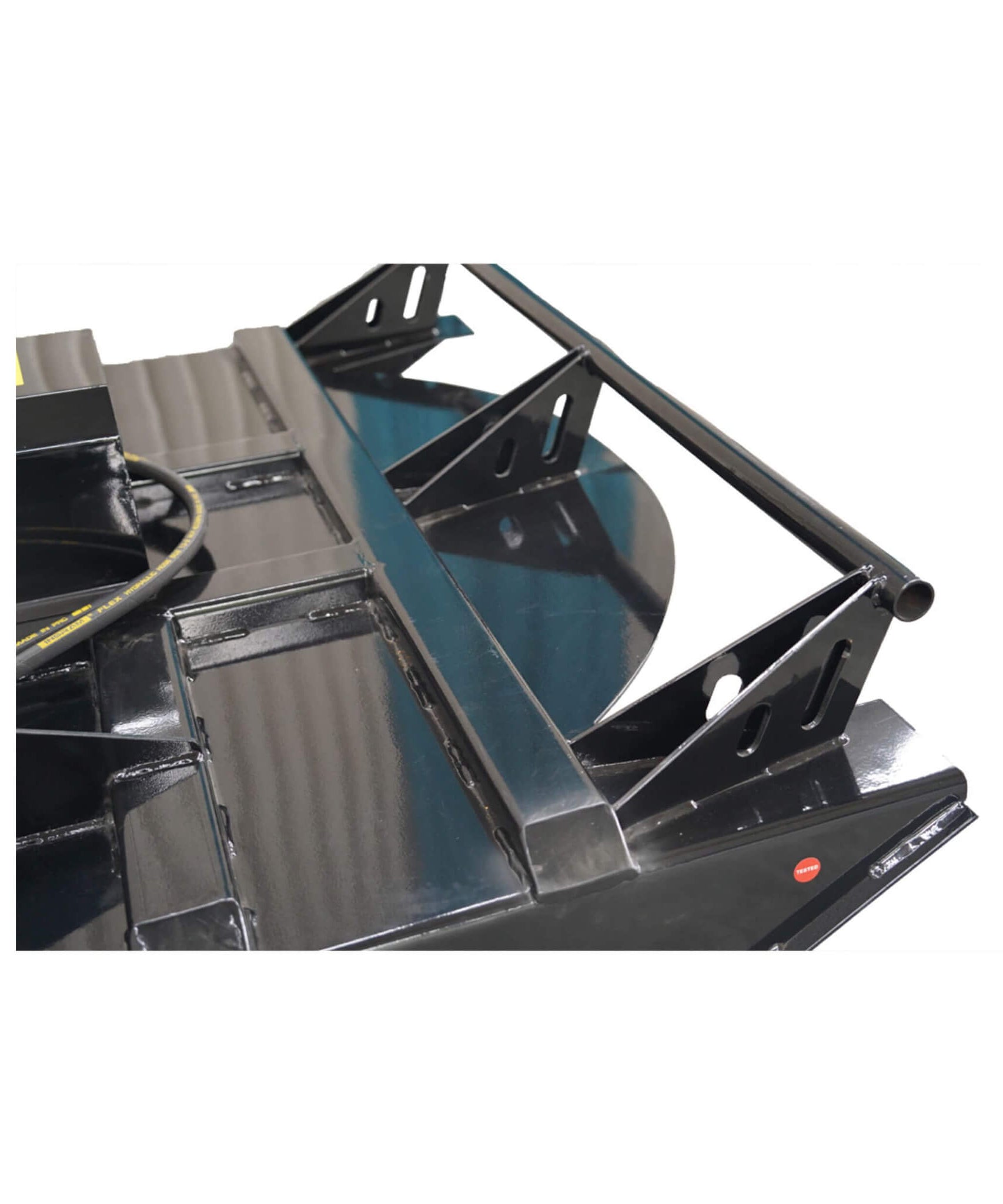 Heavy-Duty 72-Inch Hydraulic Brush Mower Skid Steer Attachment (SAK96502)
