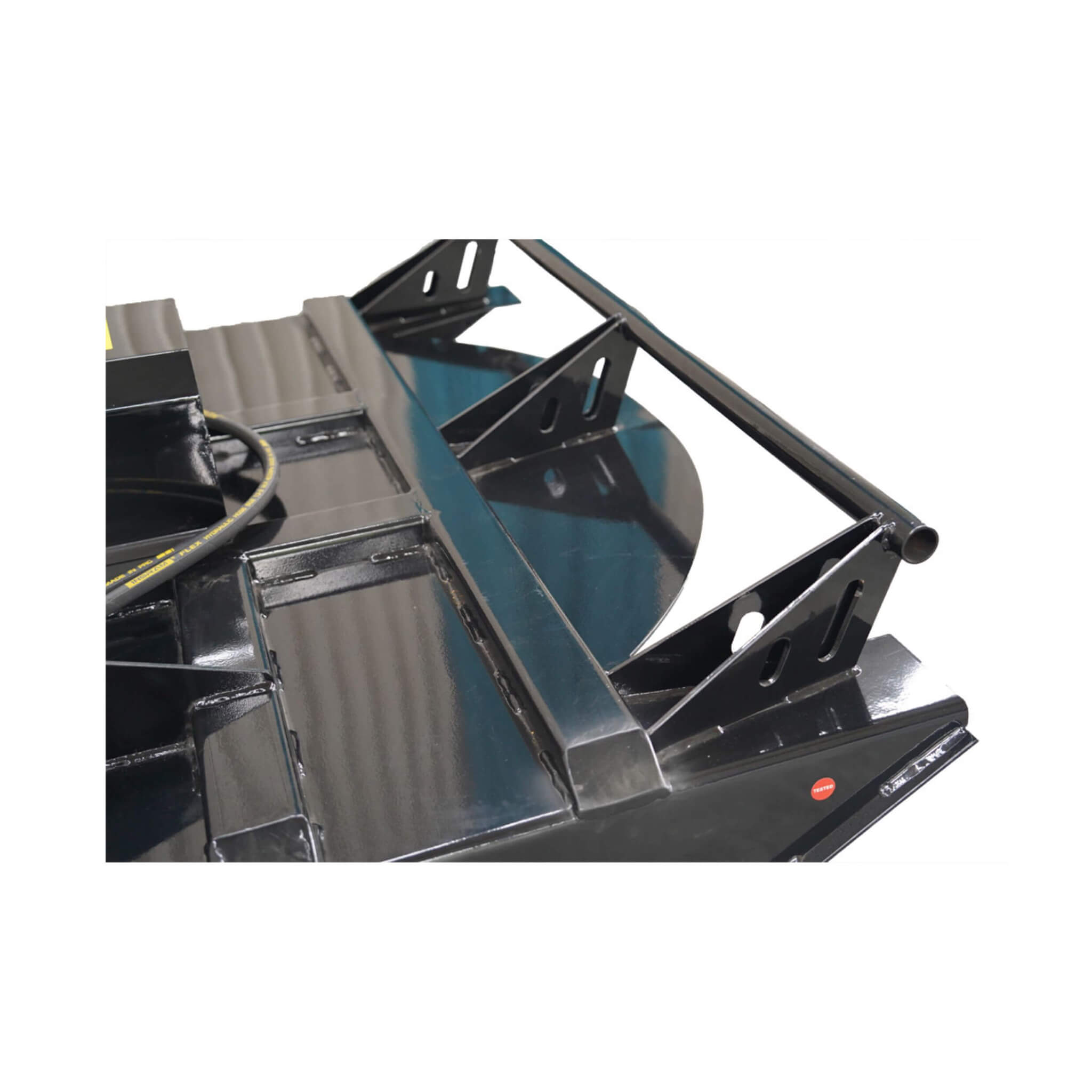 Heavy-Duty 72-Inch Hydraulic Brush Mower Skid Steer Attachment (SAK96502)