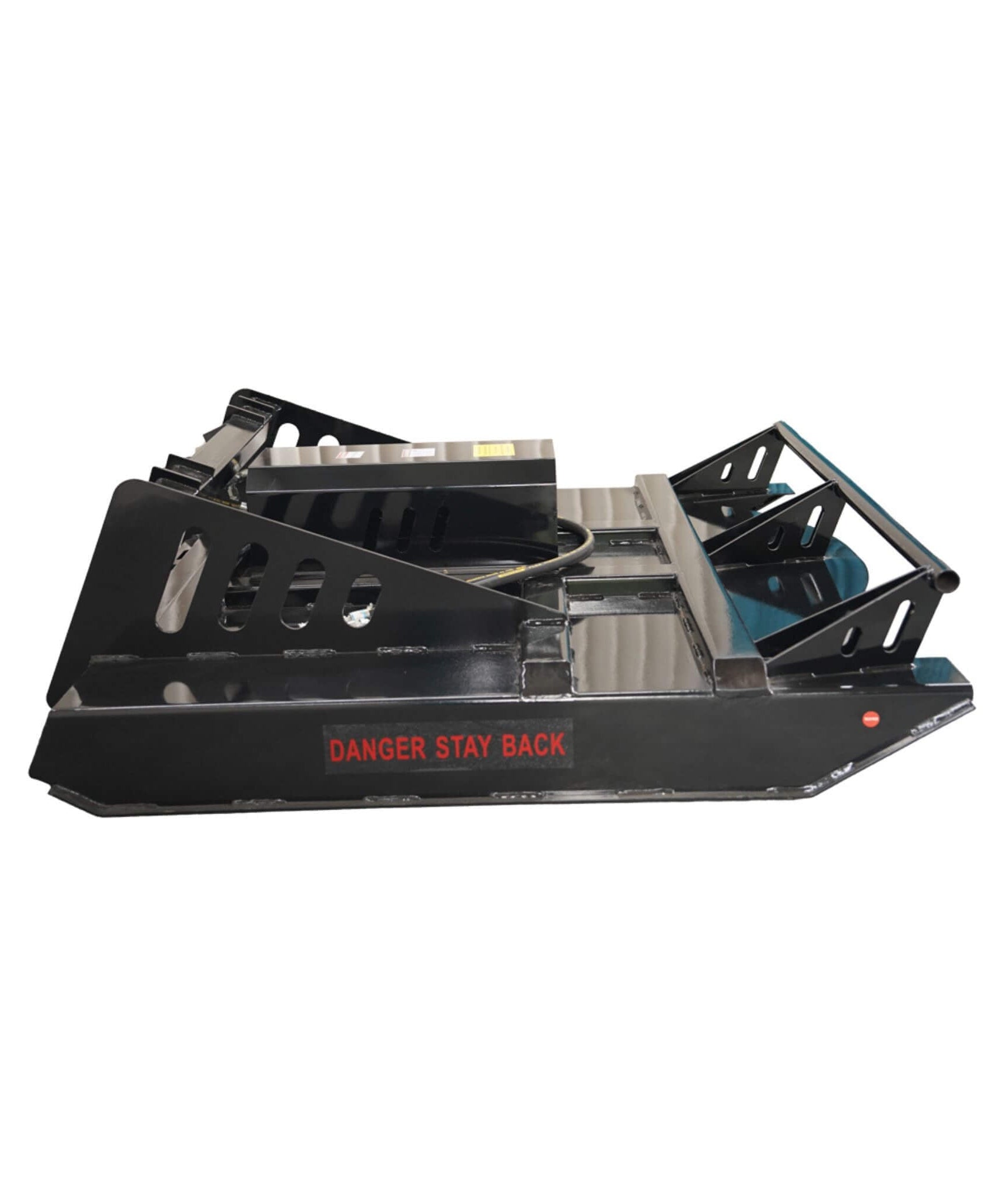 Heavy-Duty 72-Inch Hydraulic Brush Mower Skid Steer Attachment (SAK96502)