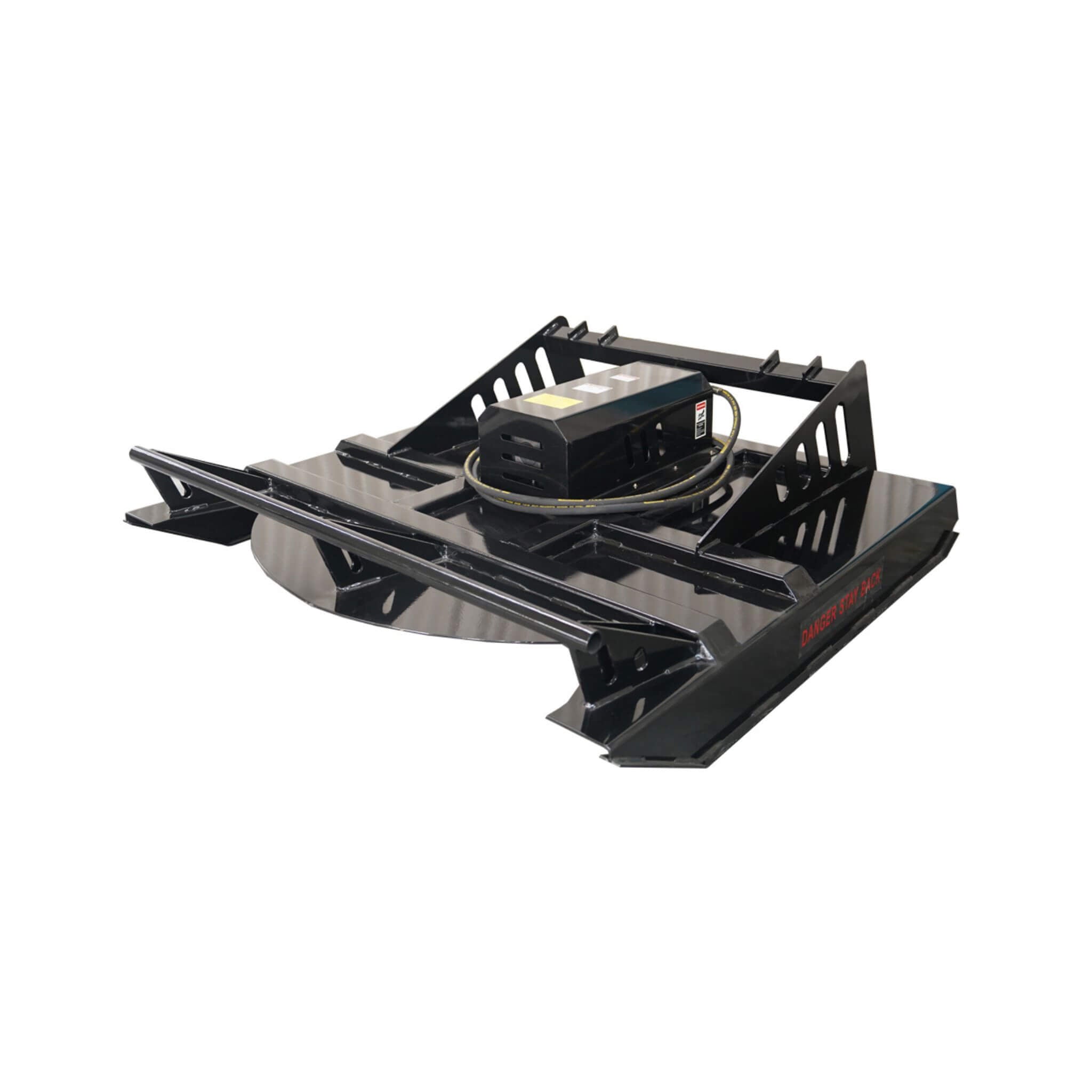 Heavy-Duty 72-Inch Hydraulic Brush Mower Skid Steer Attachment (SAK96502)