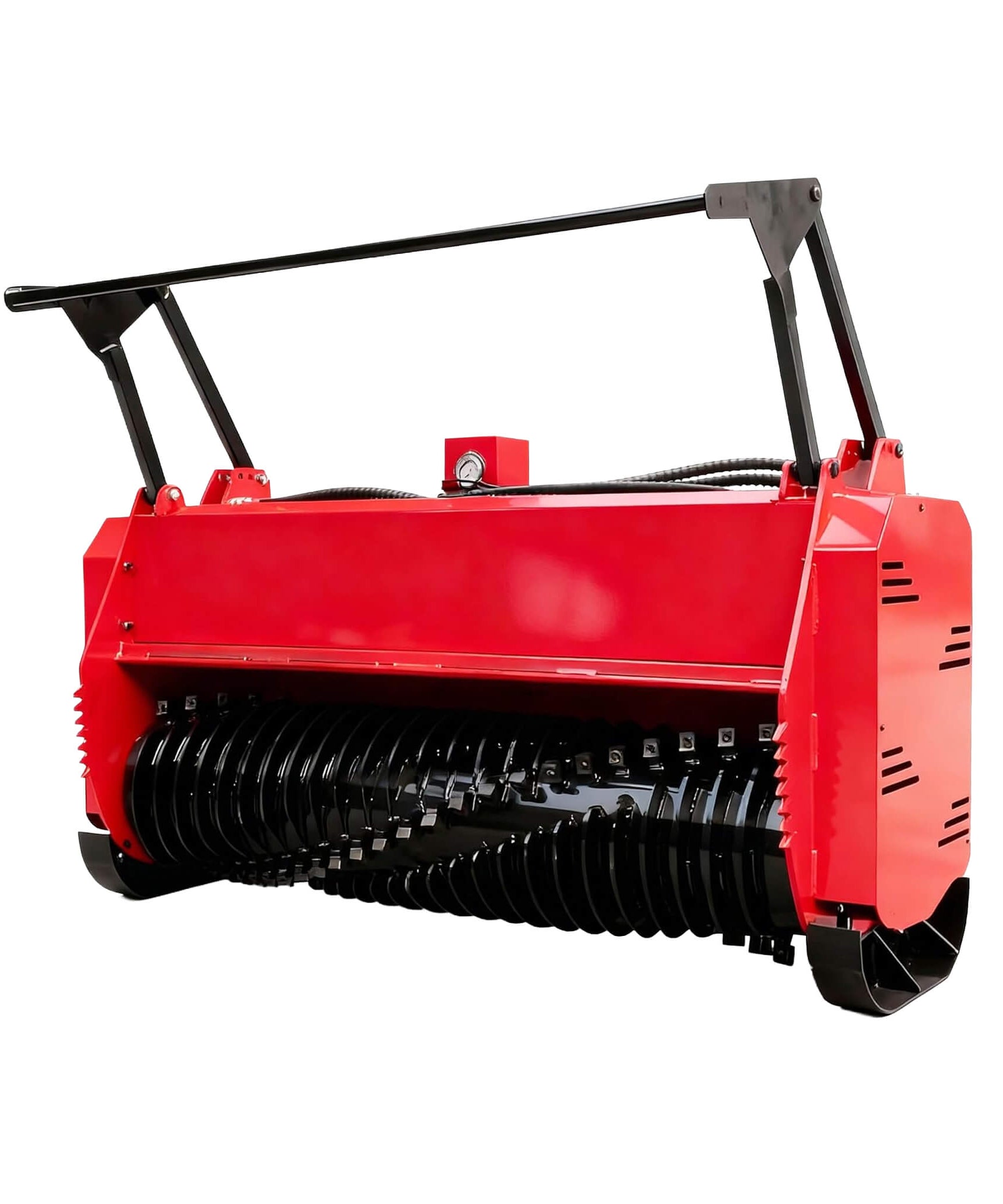 Heavy-Duty 72-Inch Hydraulic Forestry Mulcher Skid Steer Loader Attachment (SAK39168)