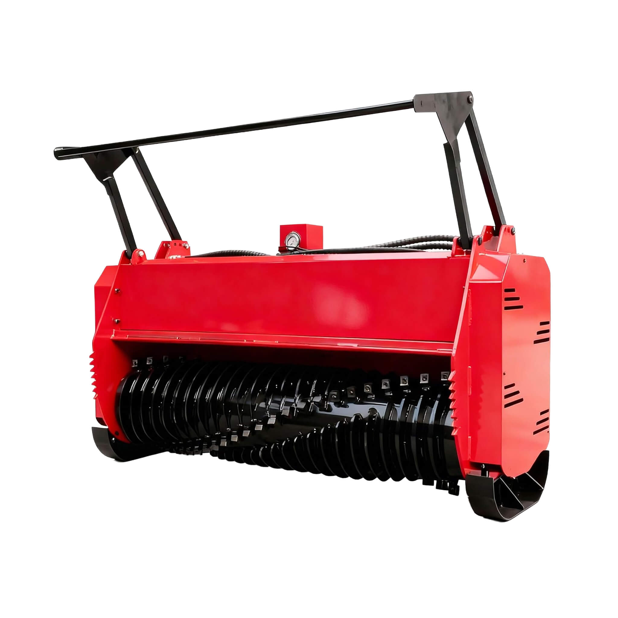 Heavy-Duty 72-Inch Hydraulic Forestry Mulcher Skid Steer Loader Attachment (SAK39168)