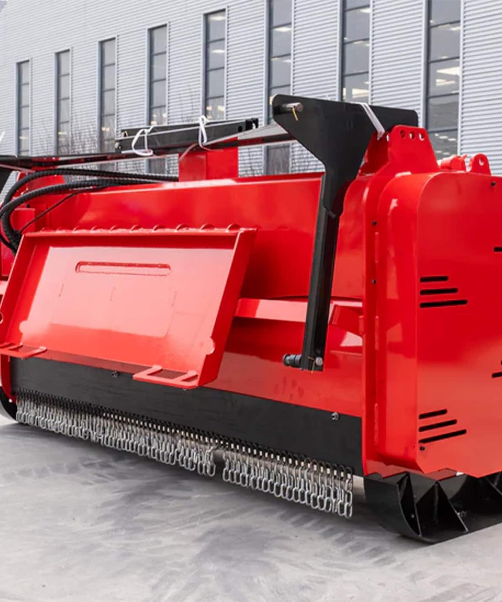 Heavy-Duty 72-Inch Hydraulic Forestry Mulcher Skid Steer Loader Attachment (SAK39168)