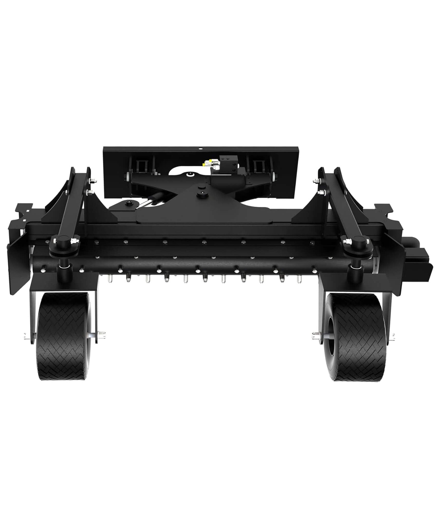 Heavy-Duty 72-Inch Hydraulic Soil Power Rake Skid Steer Attachment (SAK41827)
