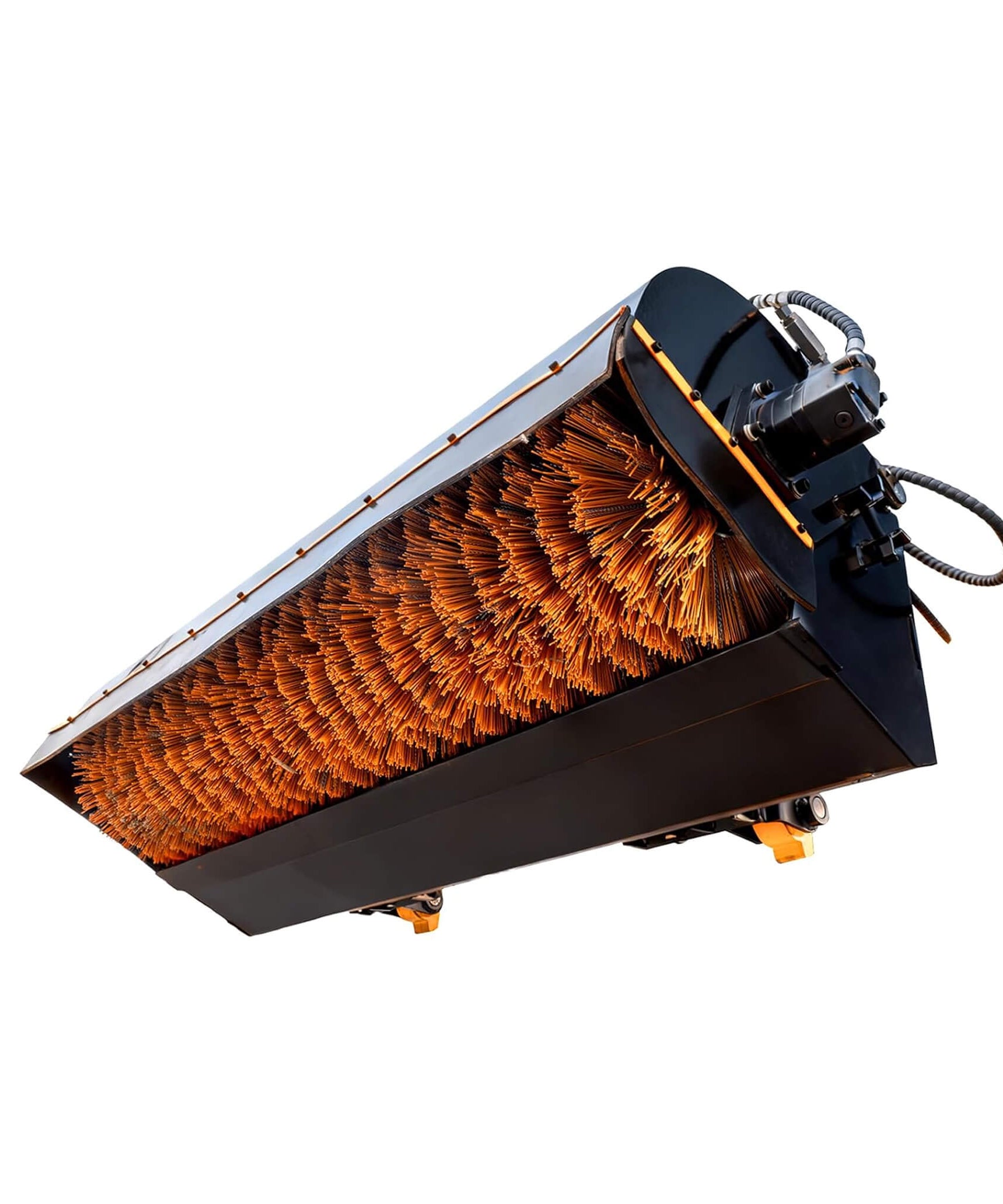 Heavy-Duty 72-Inch Industrial Skid Steer Sweeper Attachment (SAK87013)