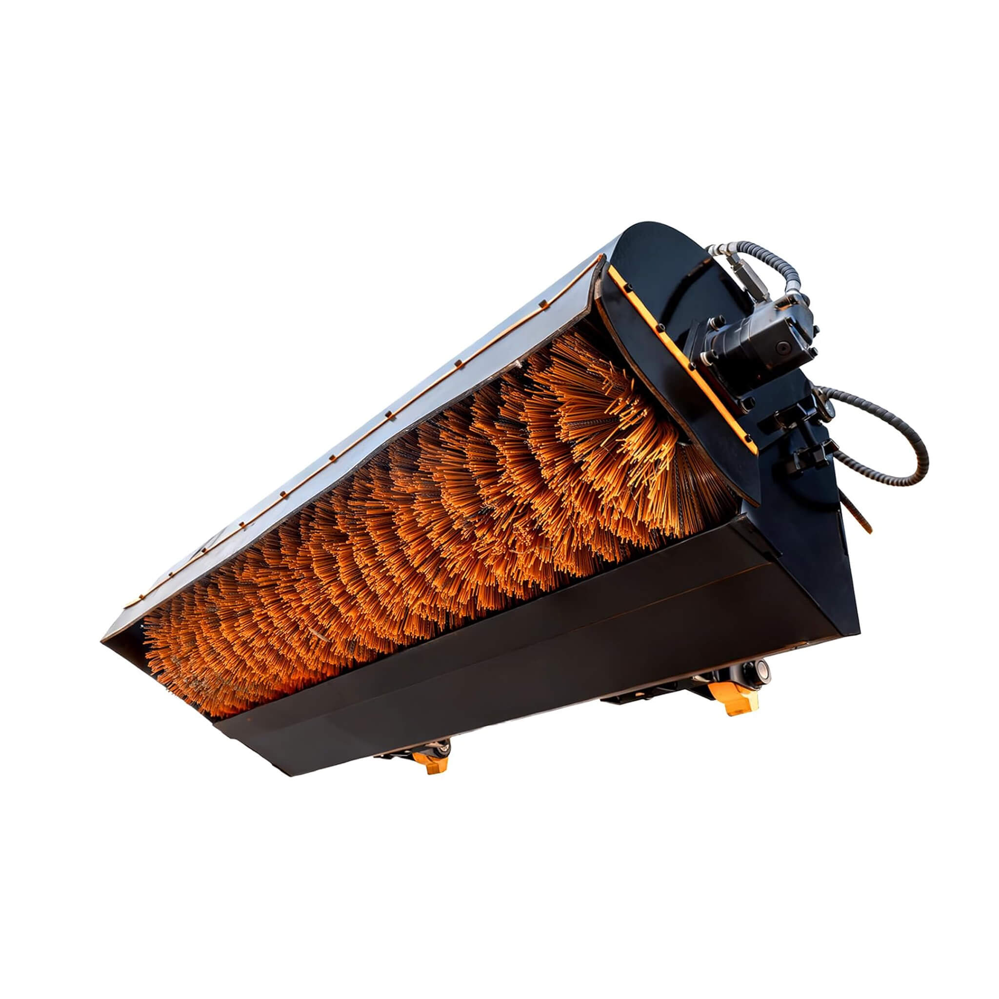 Heavy-Duty 72-Inch Industrial Skid Steer Sweeper Attachment (SAK87013)