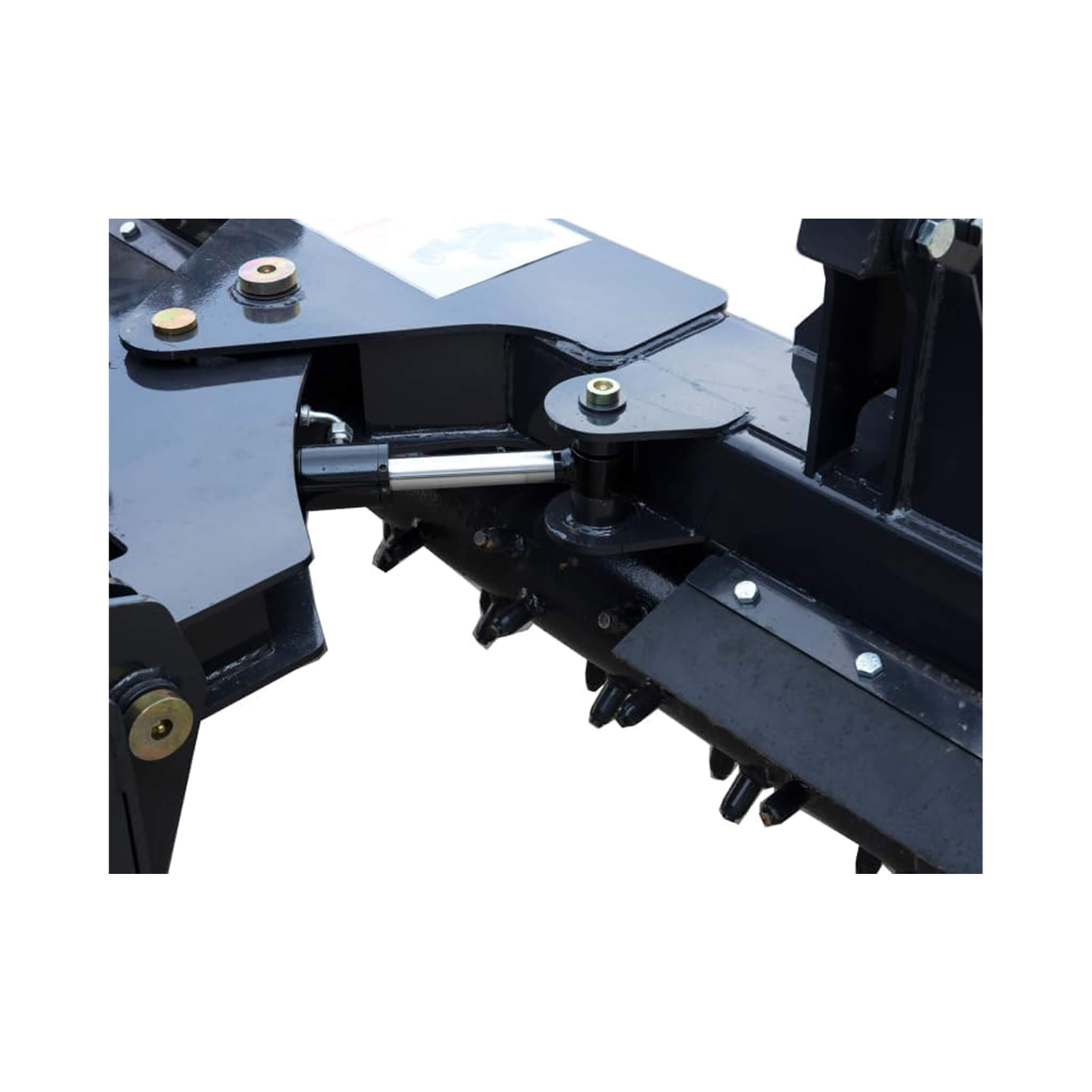 Heavy-Duty 72-Inch Industrial Soil Power Rake Skid Steer Attachment (SAK63905)
