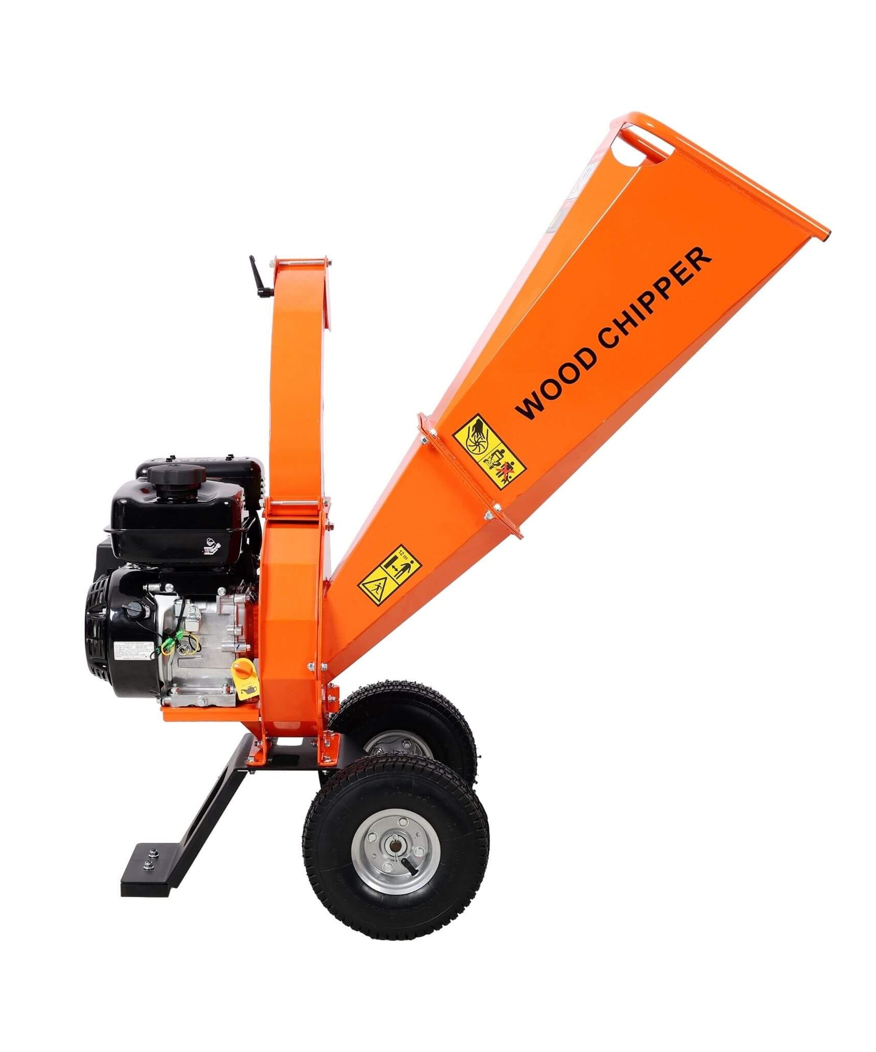 Heavy-Duty 7HP 212CC Gas Wood Chipper Shredder Mulcher (SAK59184)