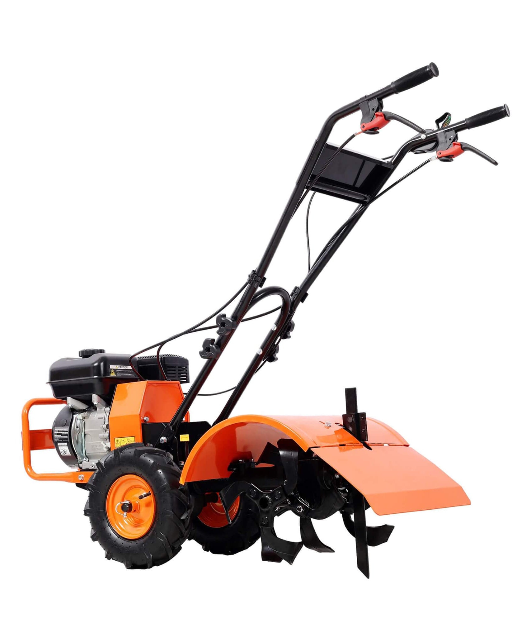 Heavy-Duty 7HP 212CC 20-Inch Rear Tine Power Tiller Gas Engine Garden Cultivator (SAK83179)