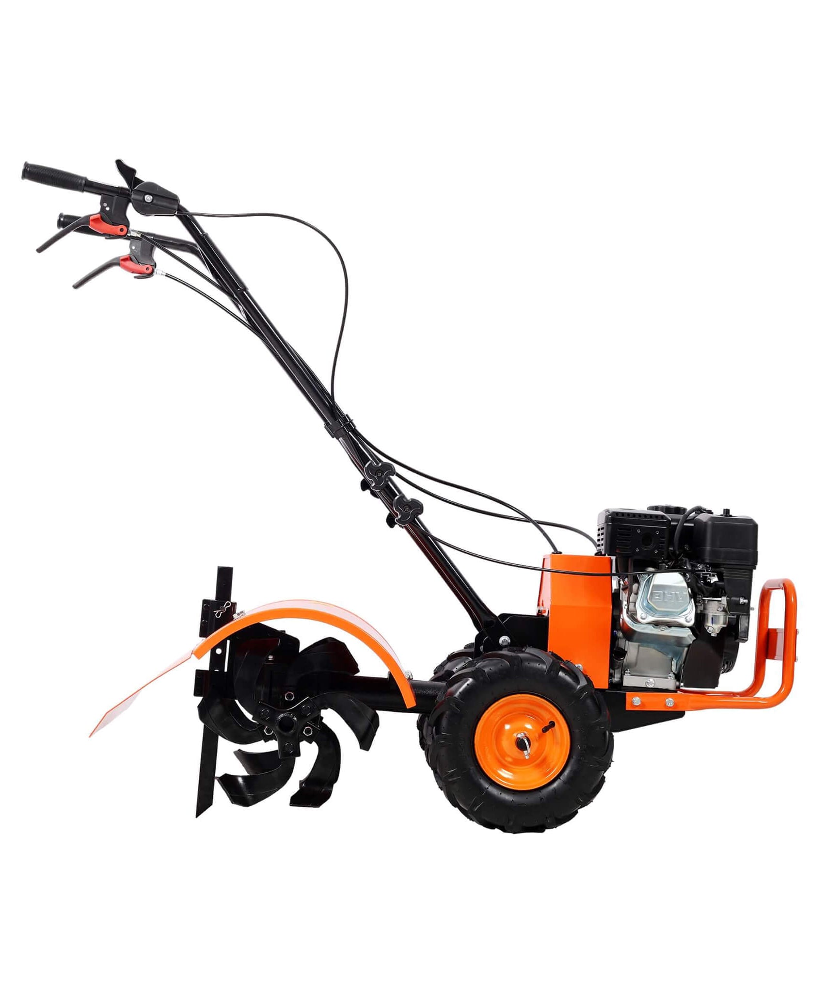 Heavy-Duty 7HP 212CC 20-Inch Rear Tine Power Tiller Gas Engine Garden Cultivator (SAK83179)
