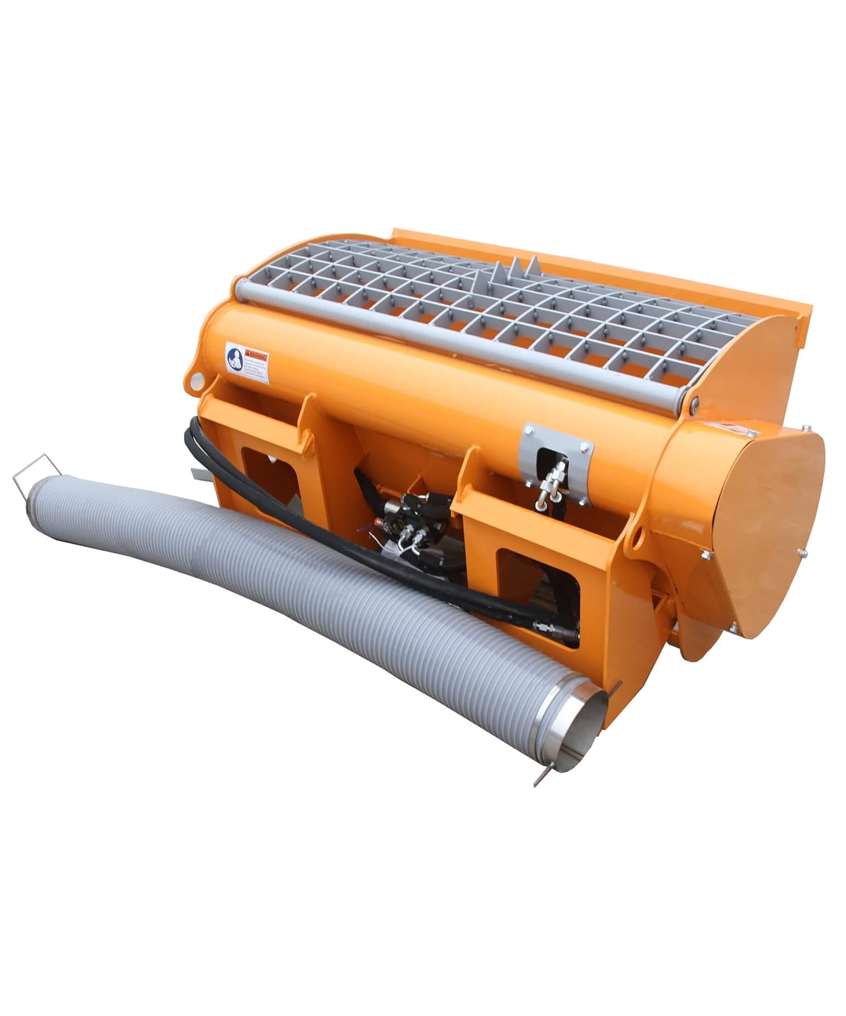 Heavy-Duty 80-Gal Double Discharge Concrete Mixer Skid Steer Attachment (SAK54982)