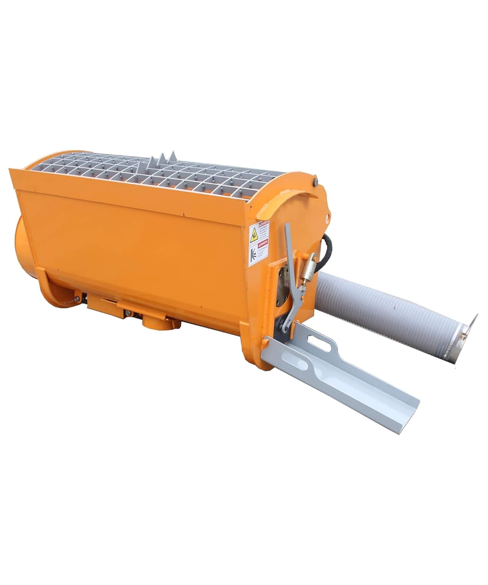 Heavy-Duty 80-Gal Double Discharge Concrete Mixer Skid Steer Attachment (SAK54982)