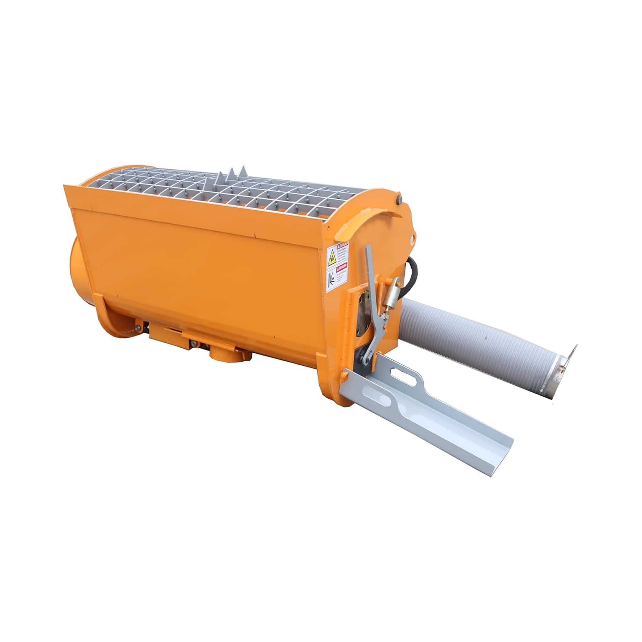 Heavy-Duty 80-Gal Double Discharge Concrete Mixer Skid Steer Attachment (SAK54982)