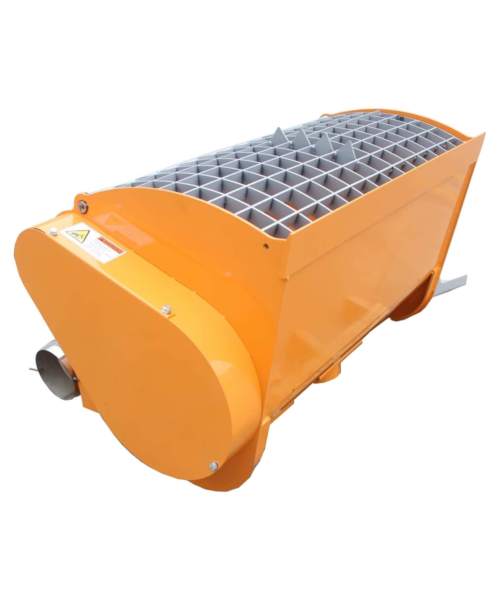 Heavy-Duty 80-Gal Double Discharge Concrete Mixer Skid Steer Attachment (SAK54982)