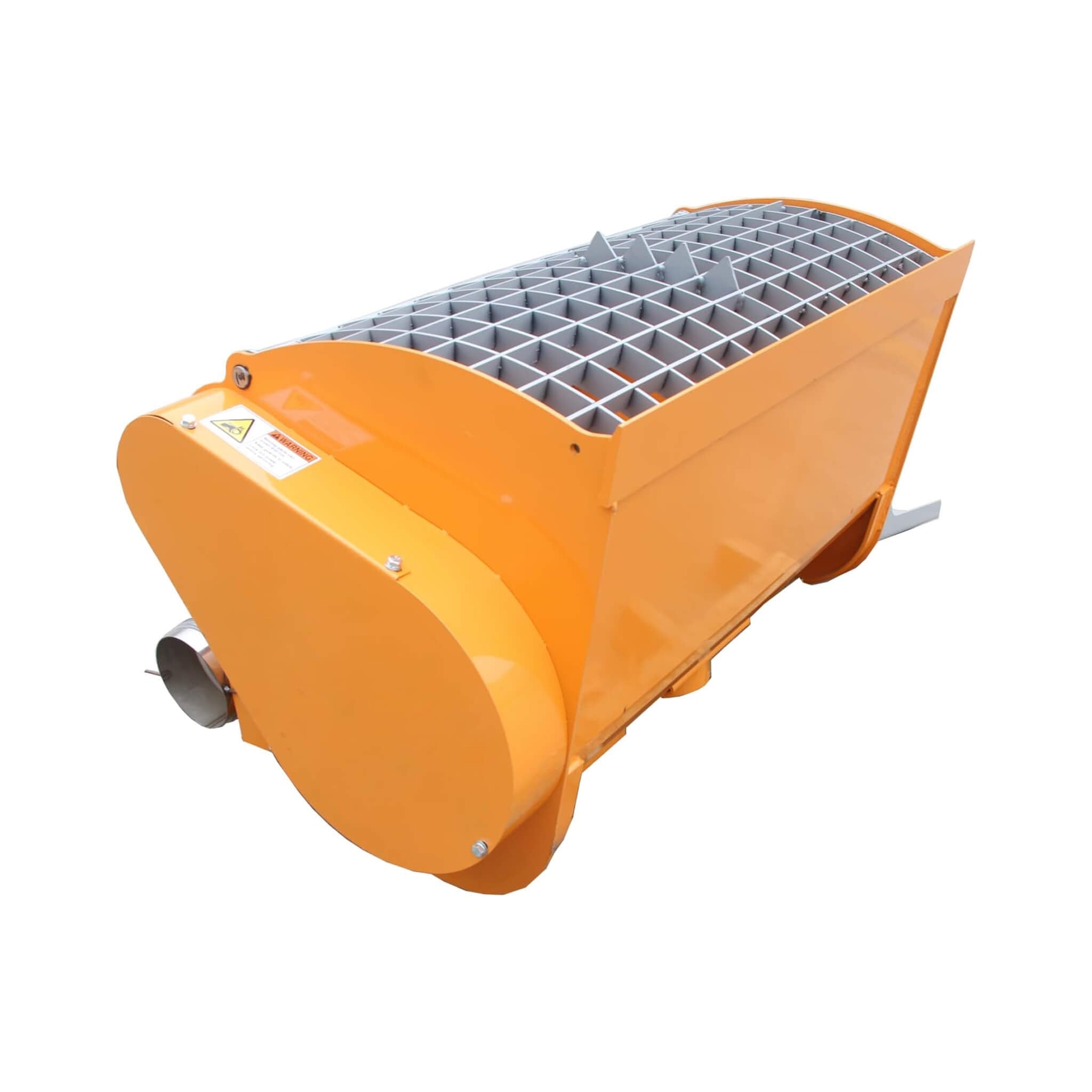 Heavy-Duty 80-Gal Double Discharge Concrete Mixer Skid Steer Attachment (SAK54982)