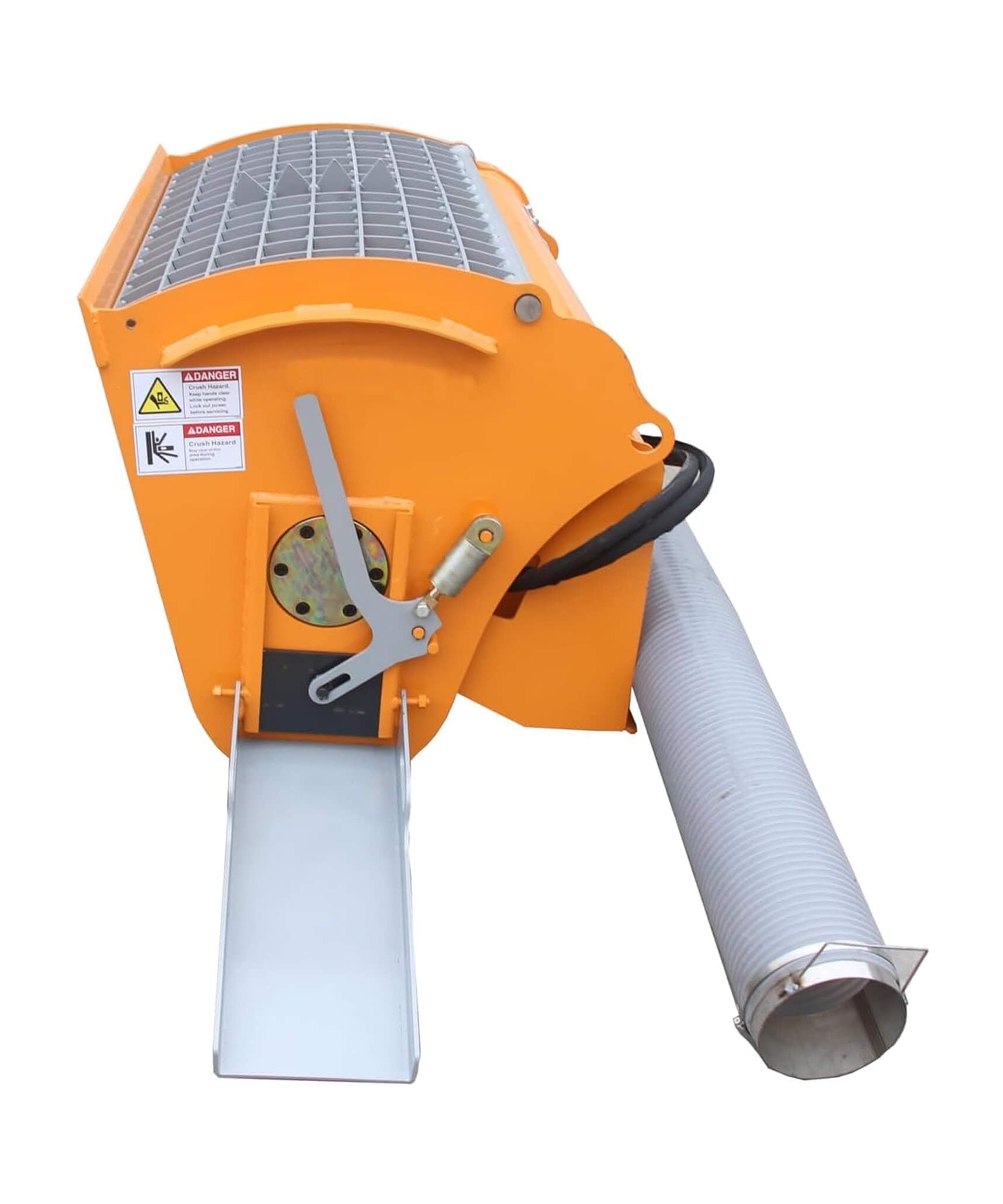 Heavy-Duty 80-Gal Double Discharge Concrete Mixer Skid Steer Attachment (SAK54982)