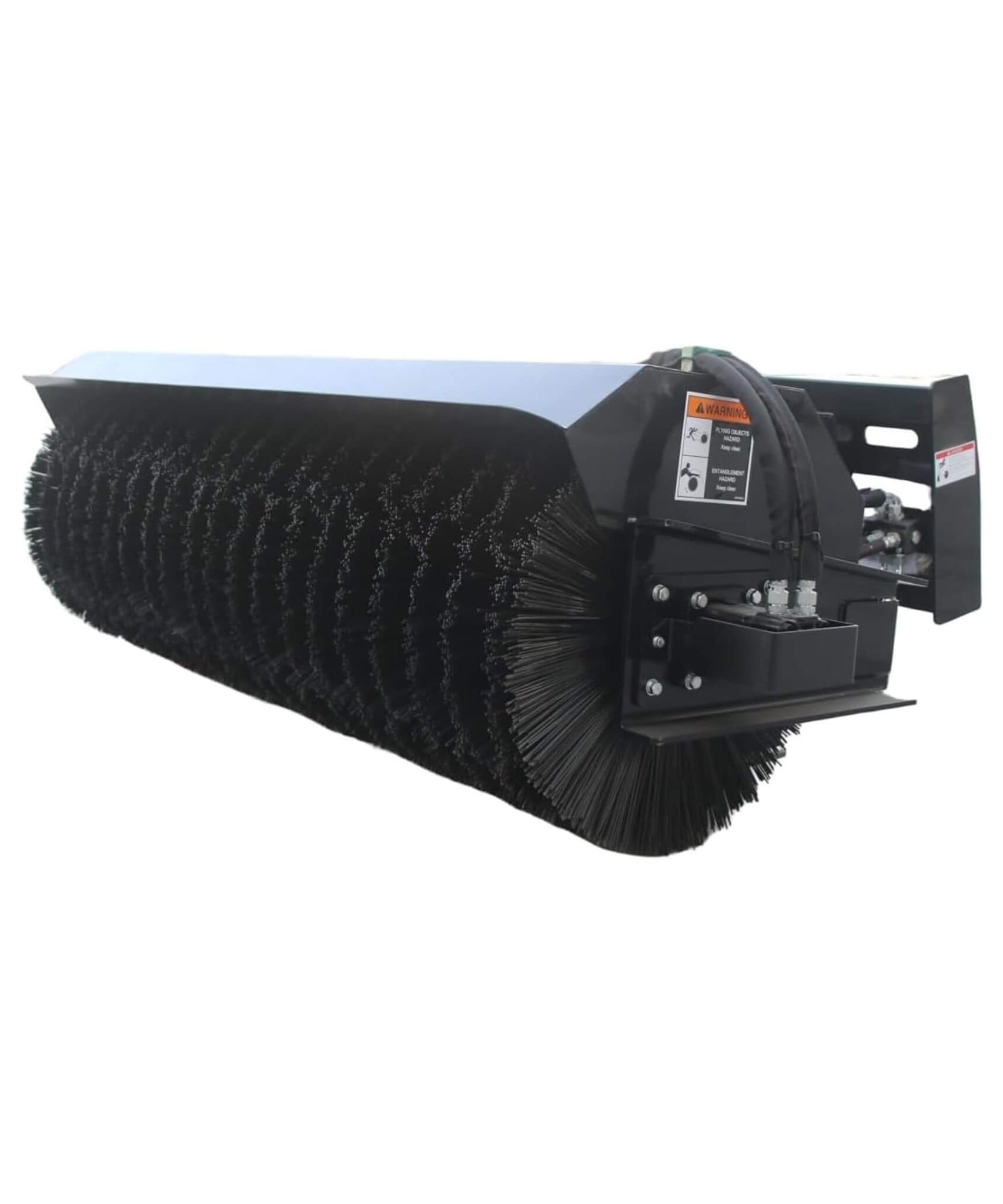 Heavy-Duty 84-Inch Snow Blower Angle Broom Skid Steer Attachment (SAK72195)