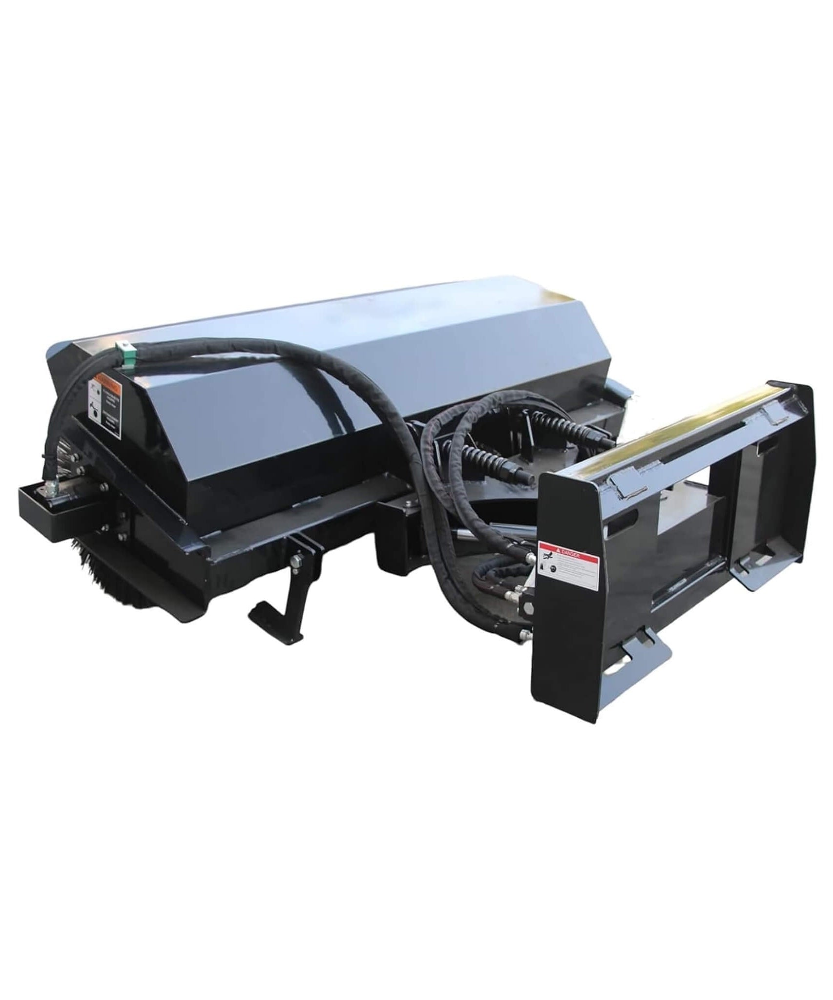 Heavy-Duty 84-Inch Snow Blower Angle Broom Skid Steer Attachment (SAK72195)