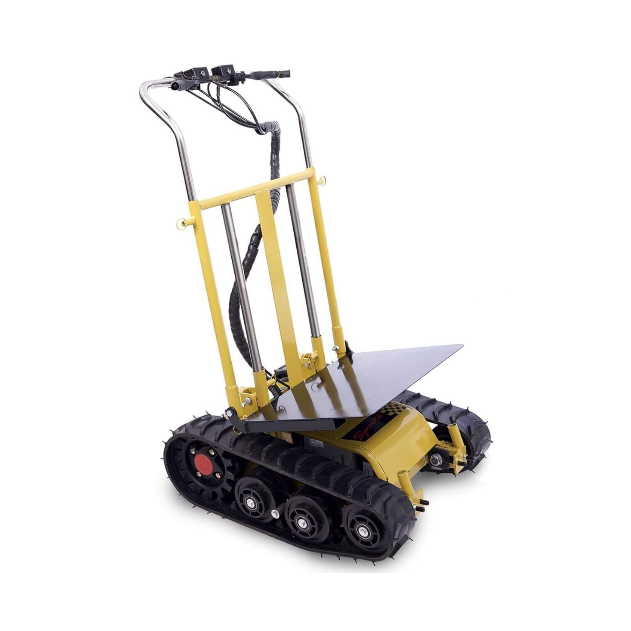 Heavy-Duty 880 LBS Foldable Electric Stair Climbing Dolly Hand Trucks (SAK31497)