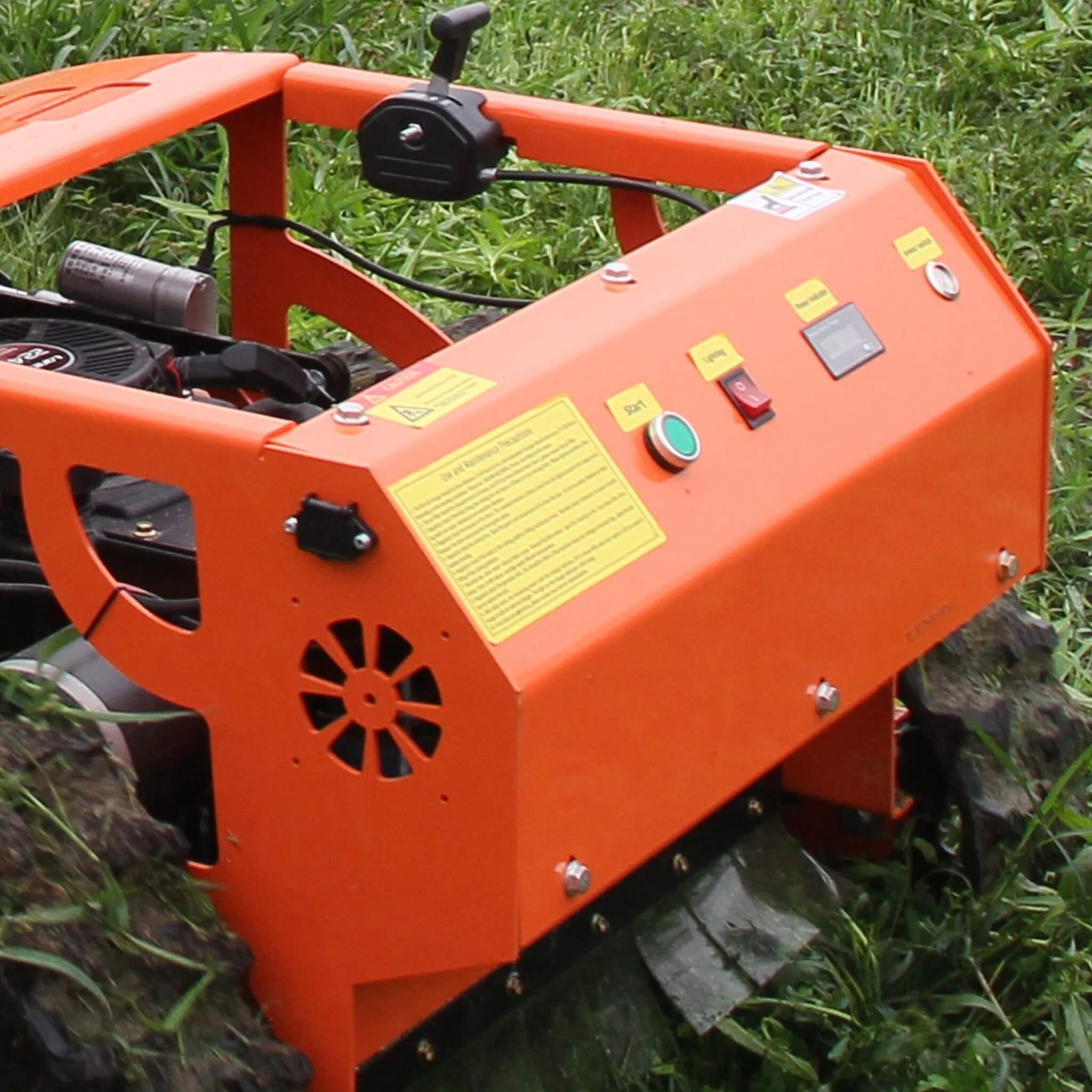 Heavy-Duty 9HP Commercial Remote-Controlled Gasoline-Powered Mower (SAK92146)