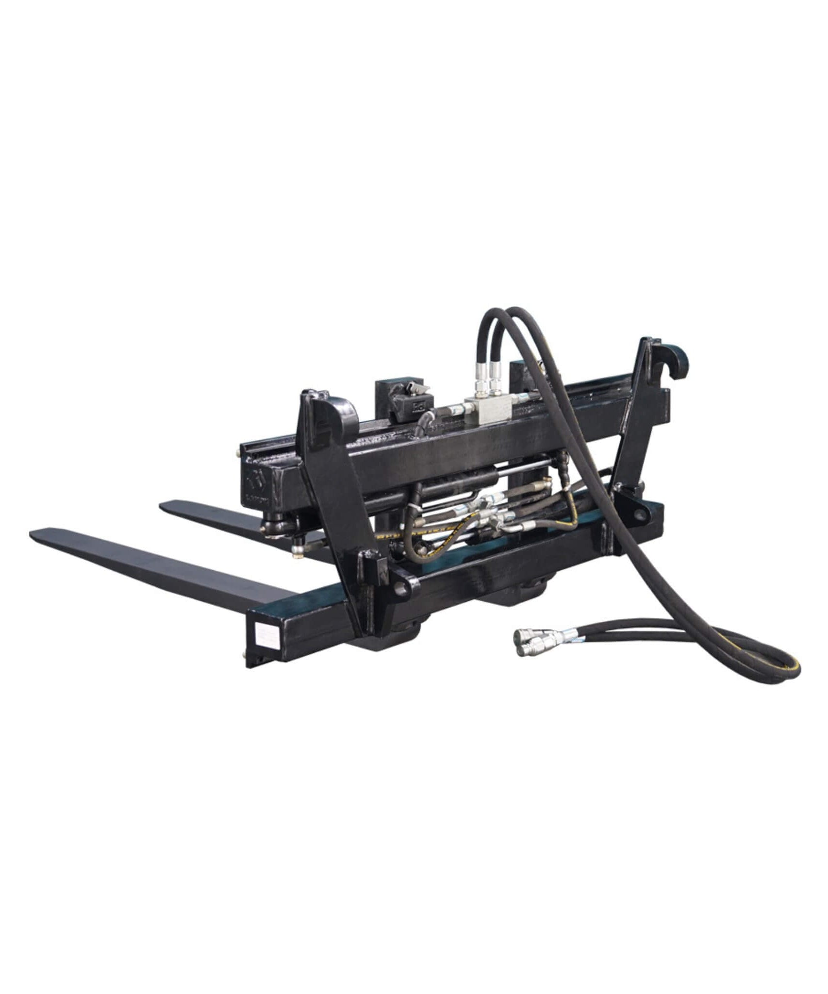 Heavy-Duty Adjustable Hydraulic Pallet Forks Skid Steer Attachment (SAK27439)
