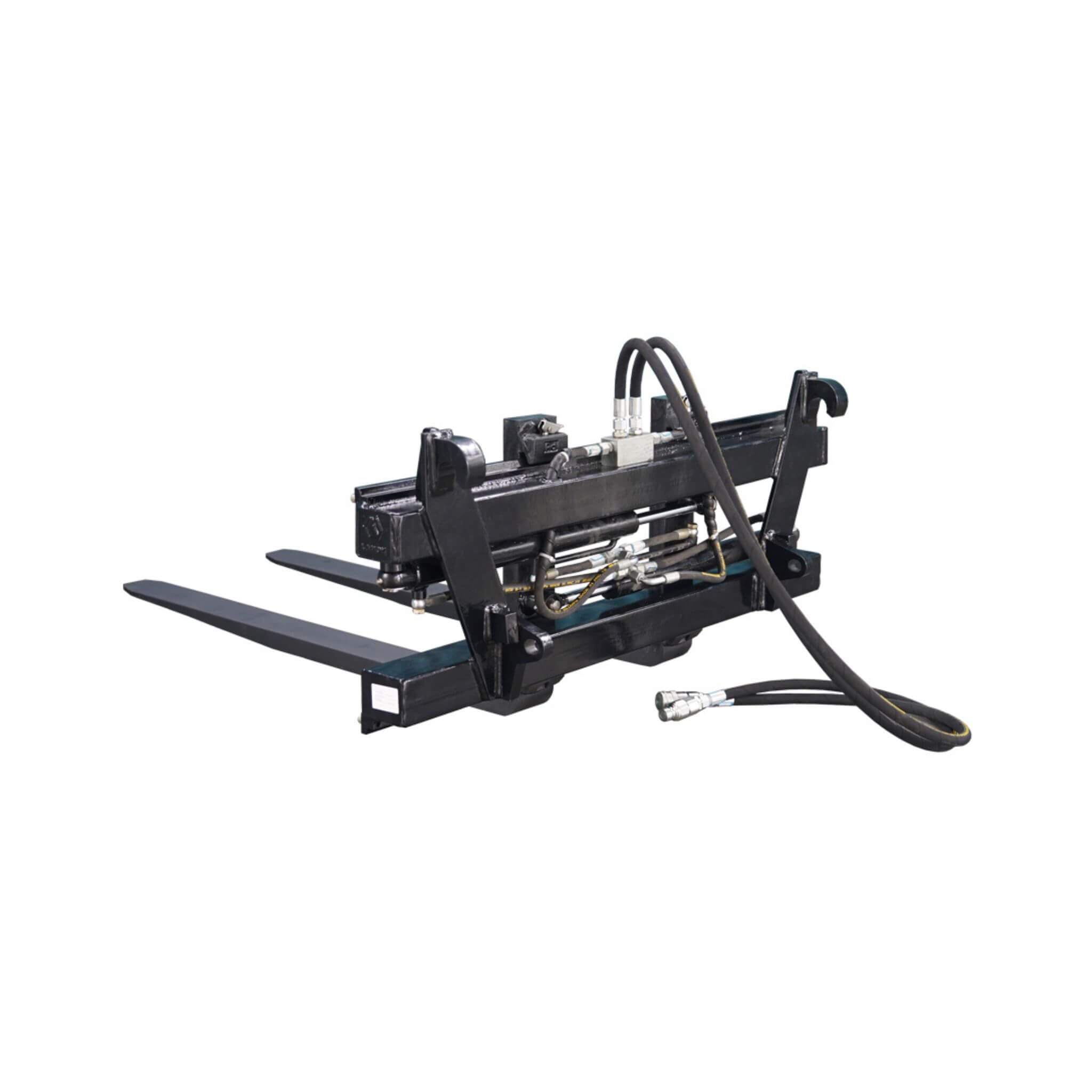 Heavy-Duty Adjustable Hydraulic Pallet Forks Skid Steer Attachment (SAK27439)