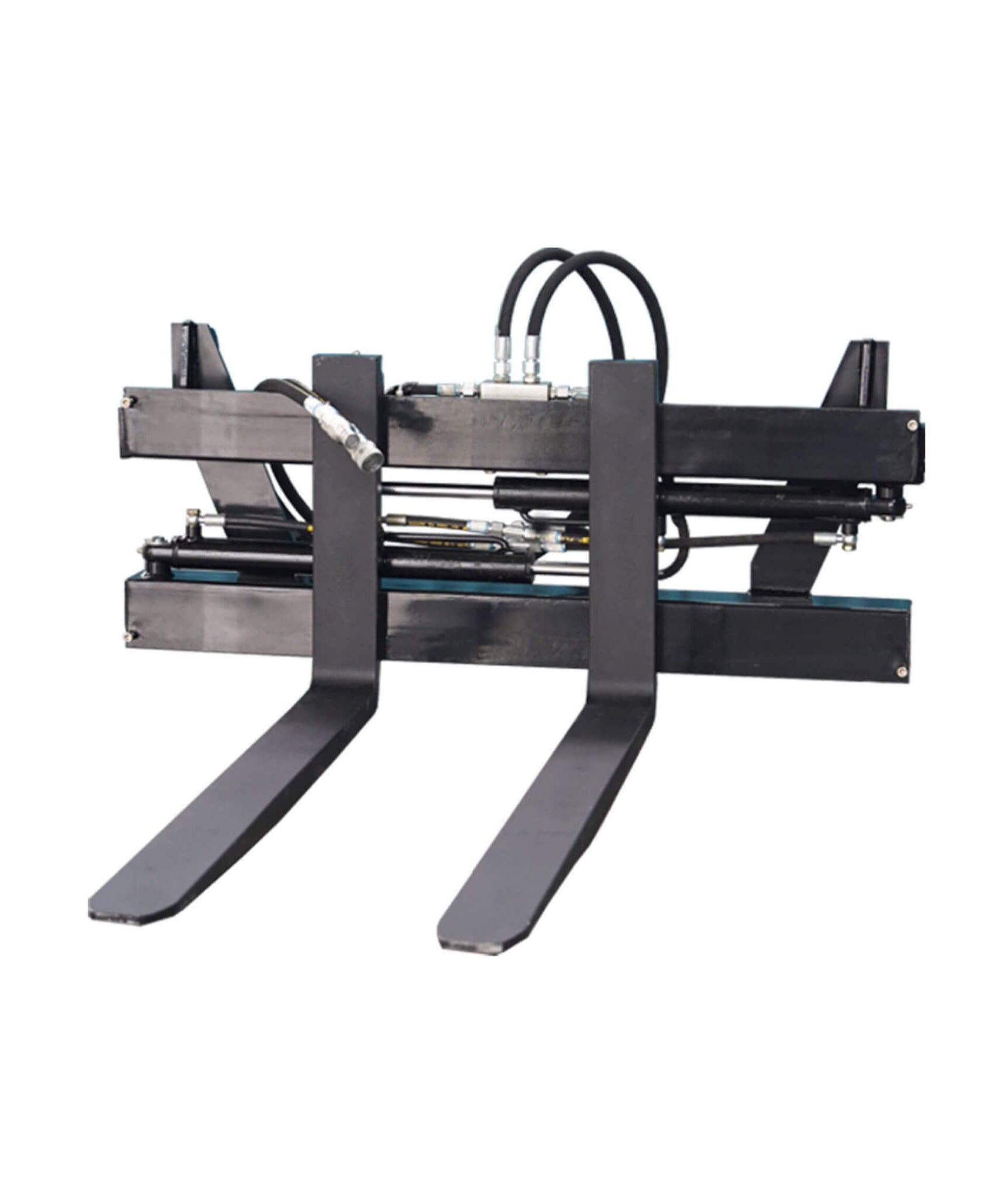 Heavy-Duty Adjustable Hydraulic Pallet Forks Skid Steer Attachment (SAK27439)