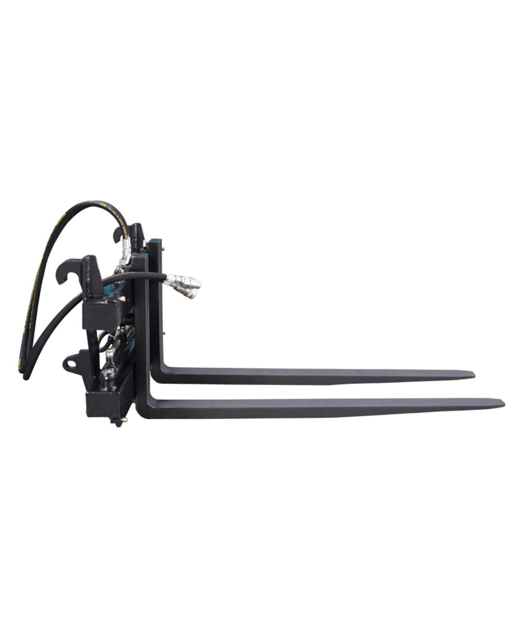 Heavy-Duty Adjustable Hydraulic Pallet Forks Skid Steer Attachment (SAK27439)