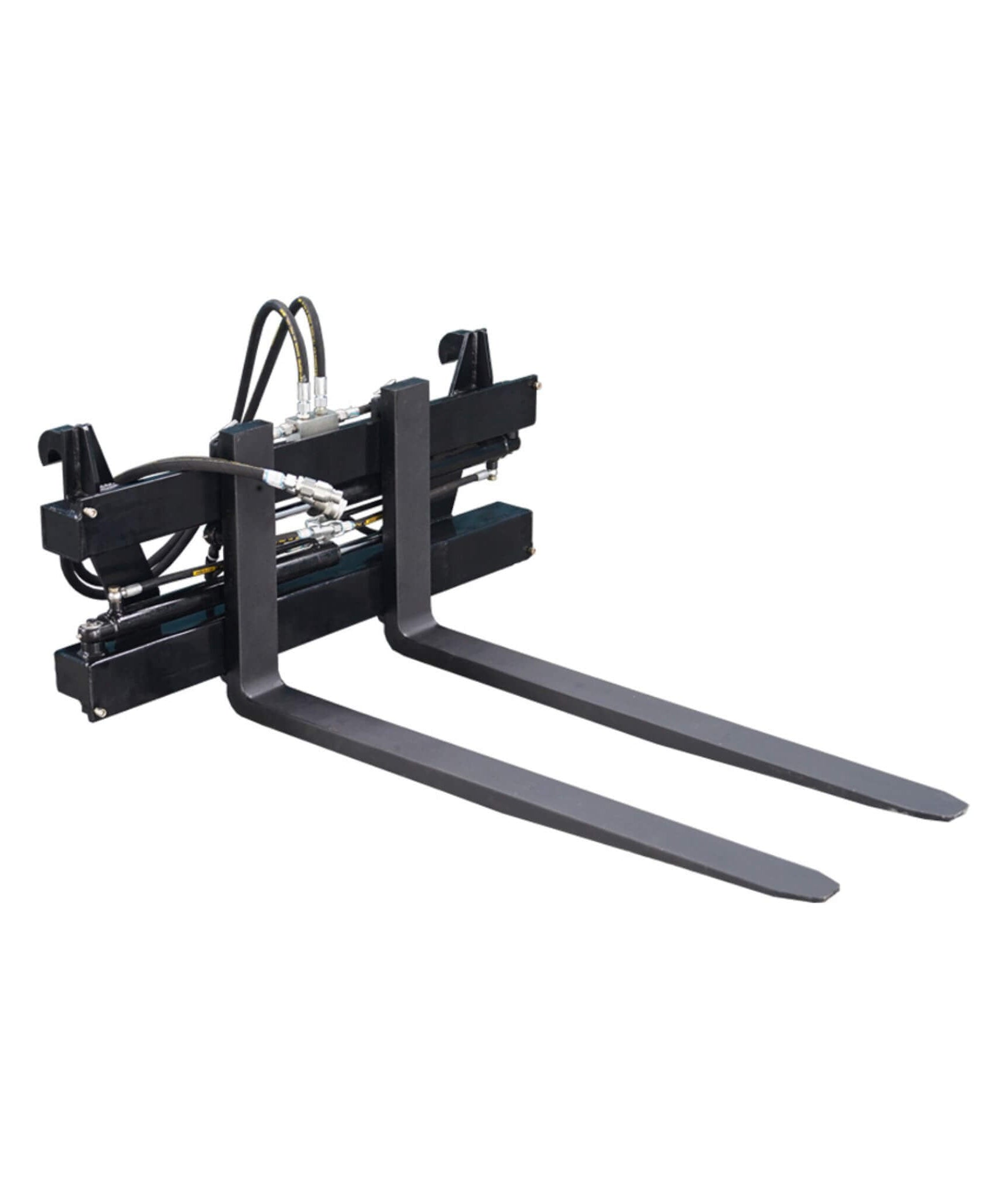 Heavy-Duty Adjustable Hydraulic Pallet Forks Skid Steer Attachment (SAK27439)