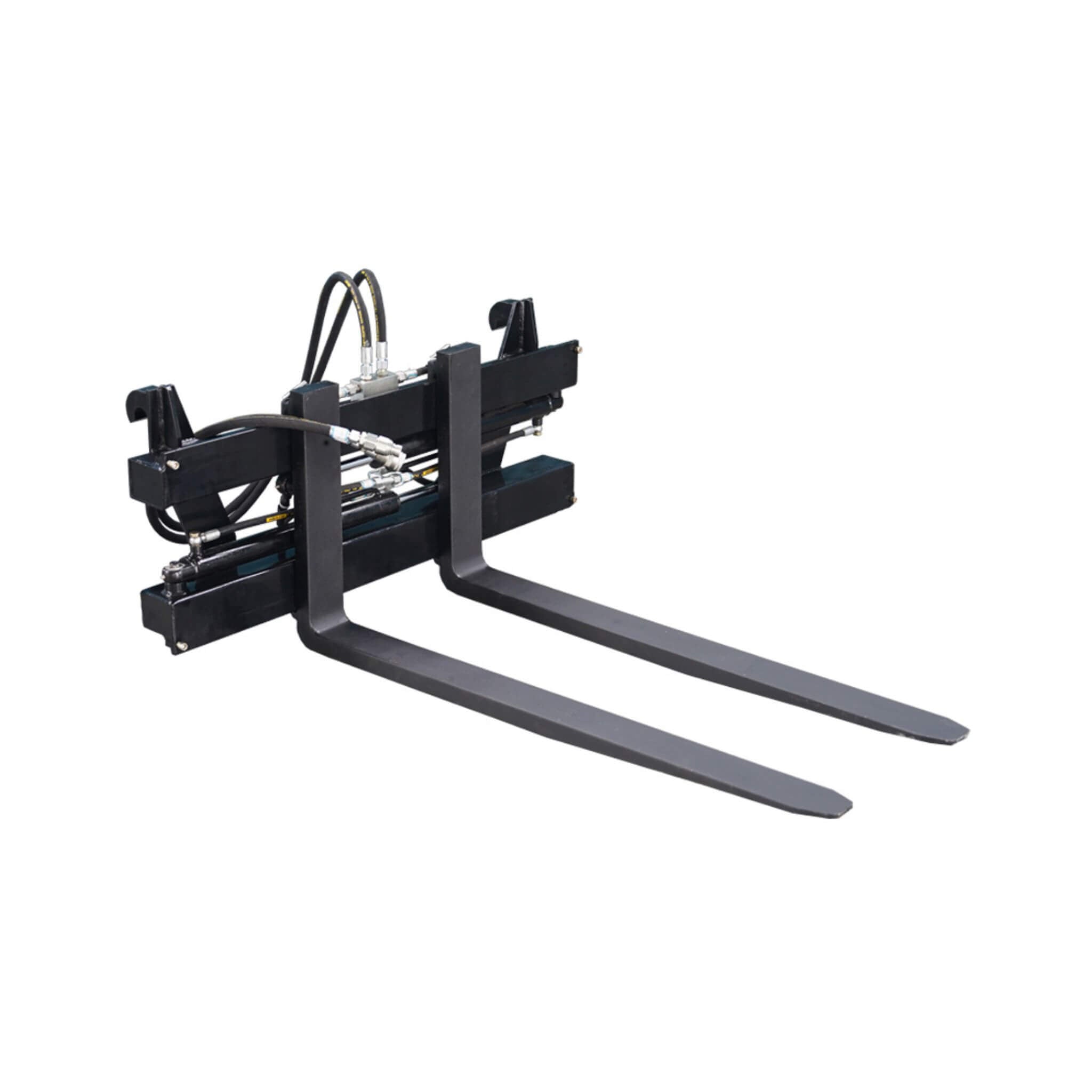 Heavy-Duty Adjustable Hydraulic Pallet Forks Skid Steer Attachment (SAK27439)