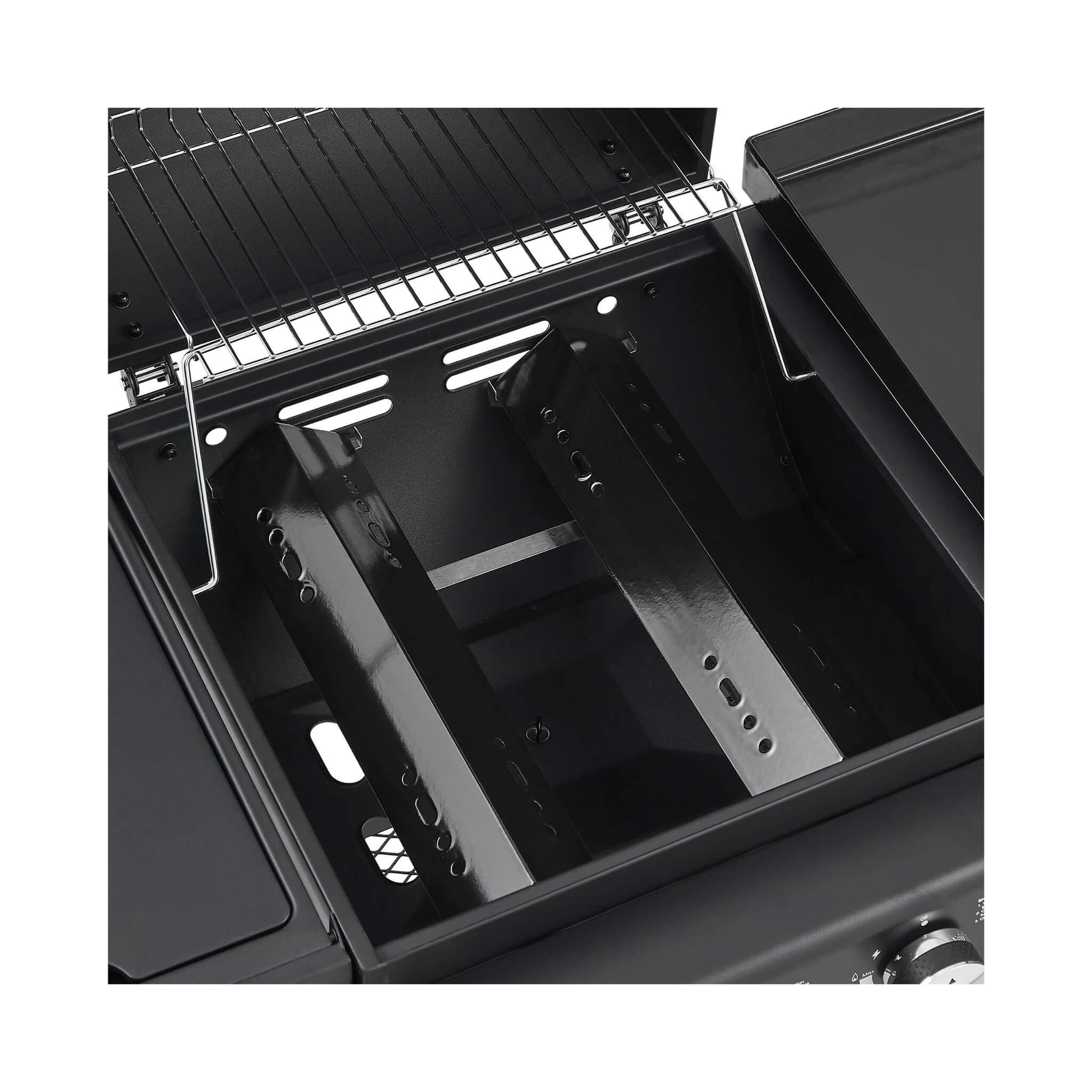 Castelle Flame Heavy-Duty All-In-One Outdoor 5-Burner 56K BTU Liquid Propane Grill (SAK57124)