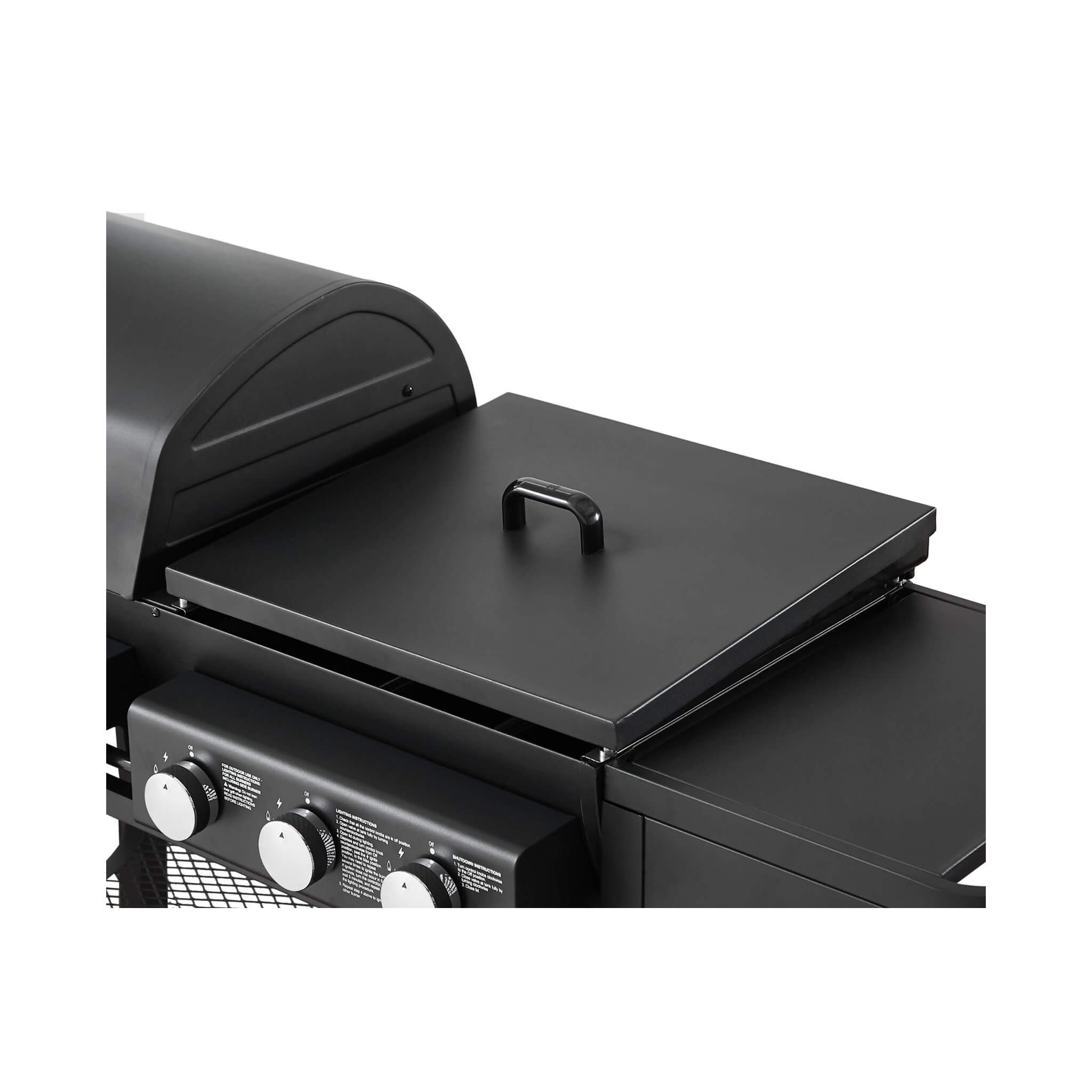 Castelle Flame Heavy-Duty All-In-One Outdoor 5-Burner 56K BTU Liquid Propane Grill (SAK57124)