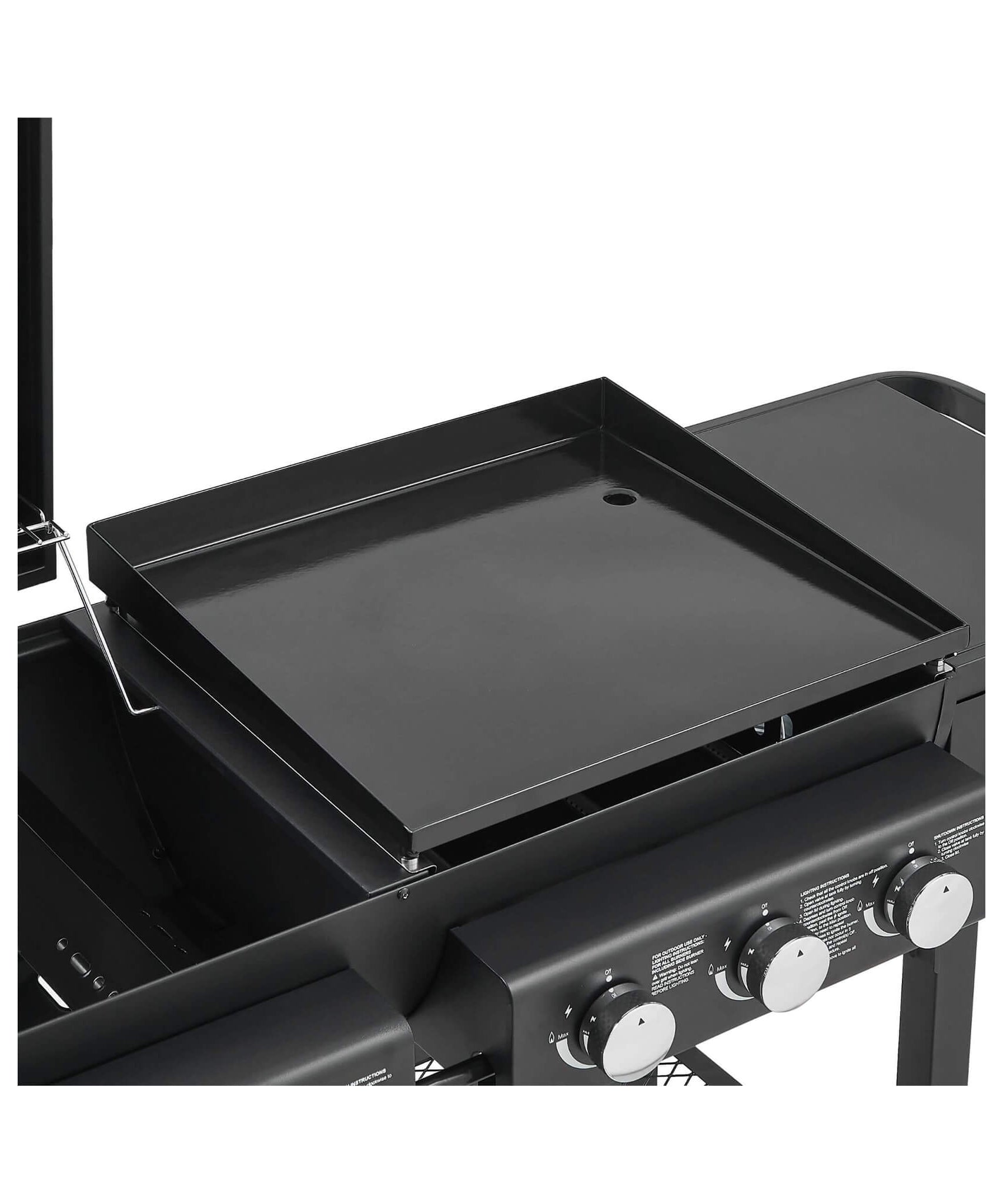 Castelle Flame Heavy-Duty All-In-One Outdoor 5-Burner 56K BTU Liquid Propane Grill (SAK57124)