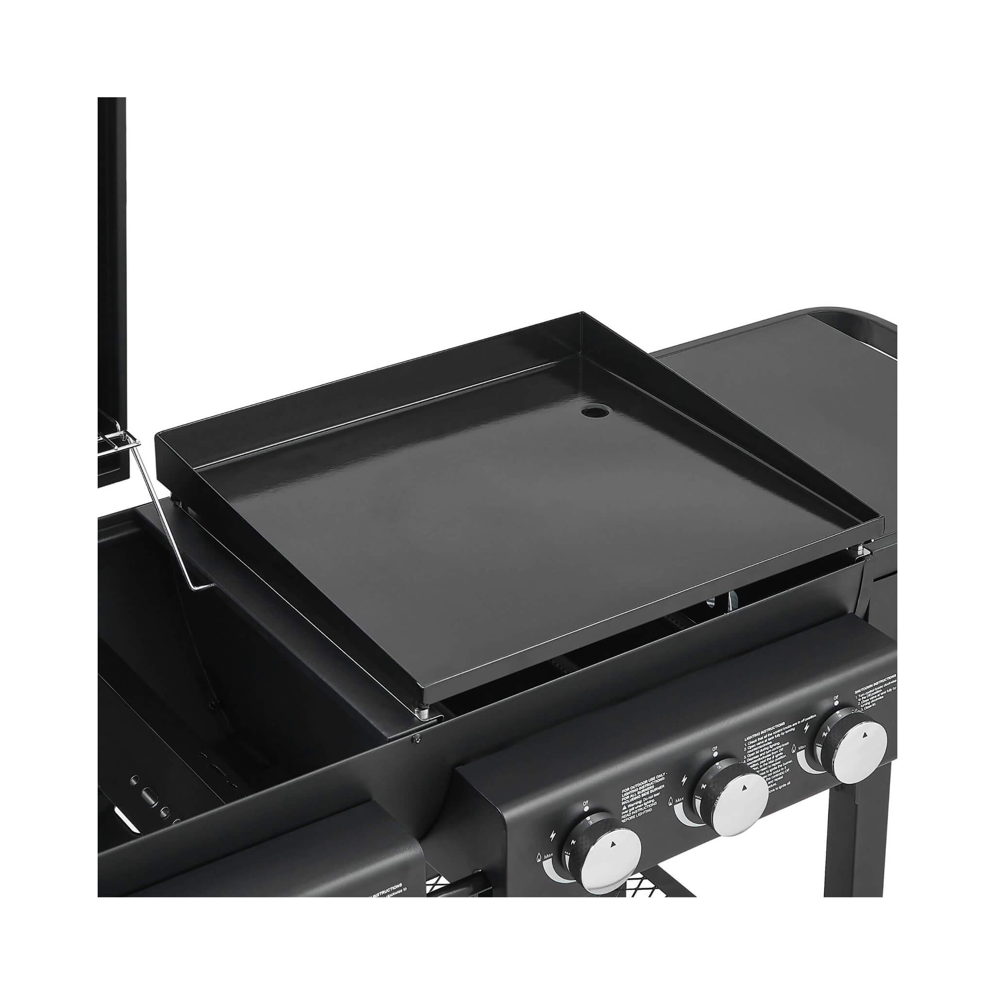 Castelle Flame Heavy-Duty All-In-One Outdoor 5-Burner 56K BTU Liquid Propane Grill (SAK57124)