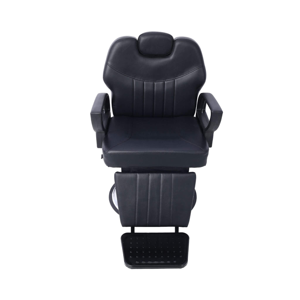 Heavy-Duty Extra-Wide PU Leather Hydraulic Reclining Barber Chair (SAK74613)