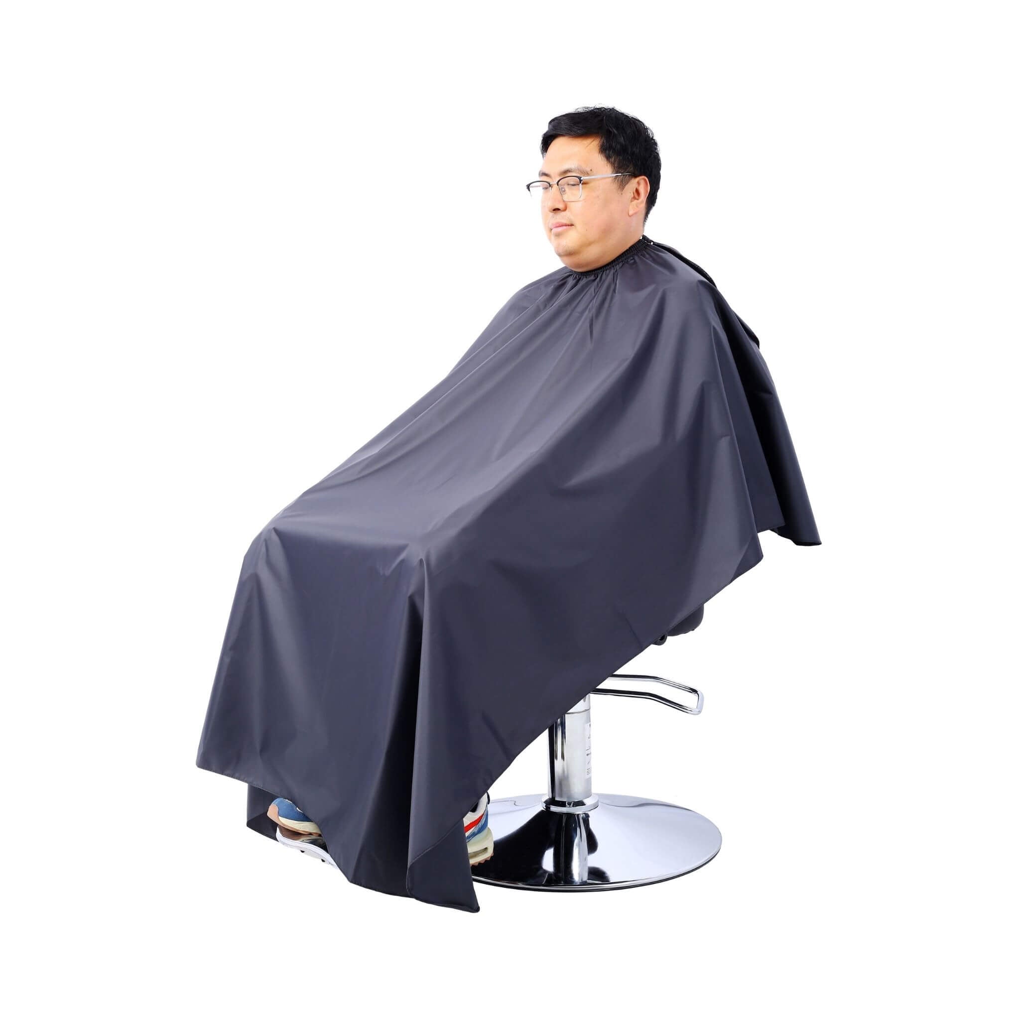Heavy-Duty Extra-Wide PU Leather Hydraulic Reclining Barber Chair (SAK74613)