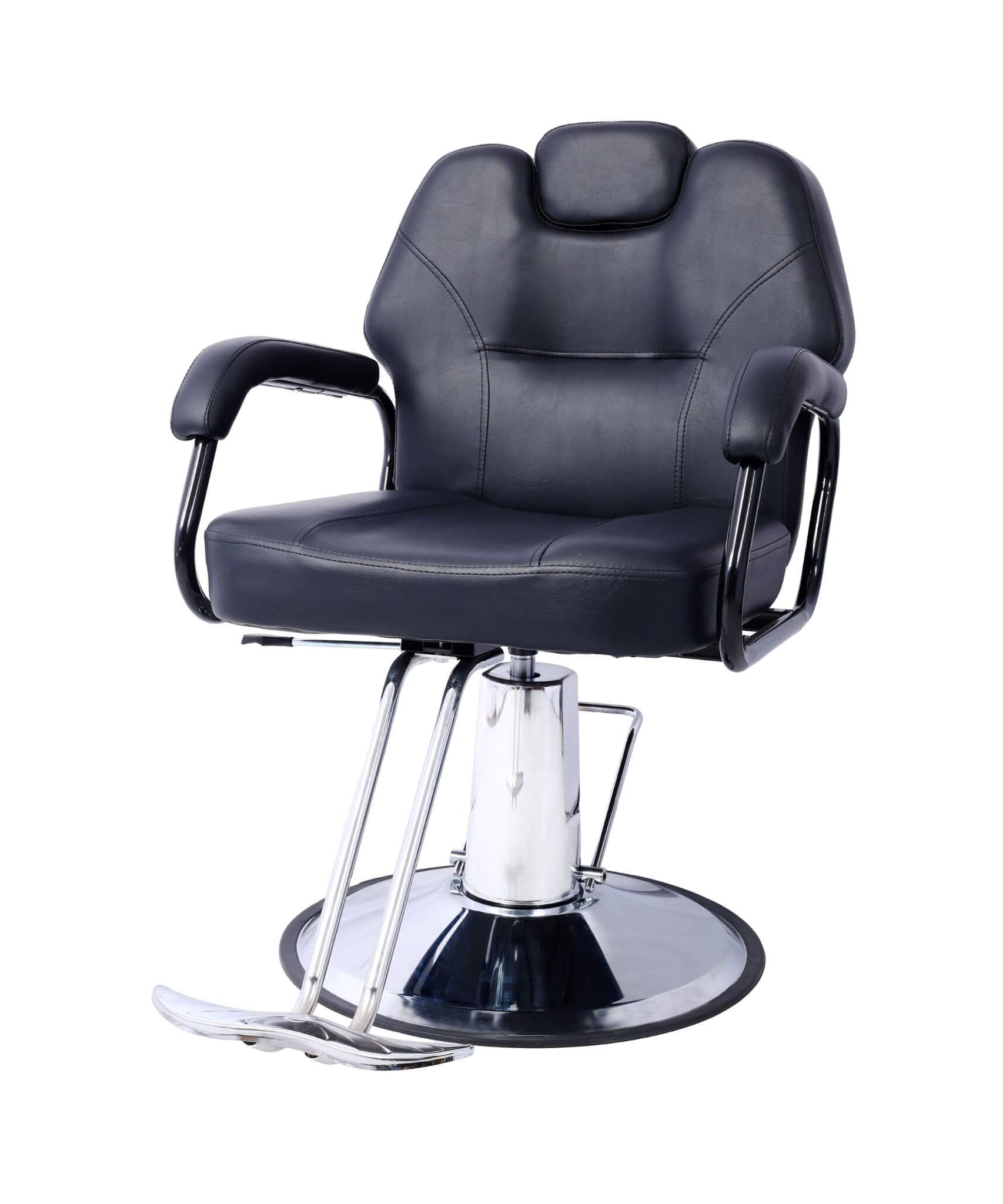 Heavy-Duty All-Purpose Ultra-Comfortable Hydraulic Reclining Barber Chair For Salons And Barber Shops (SAK97418)