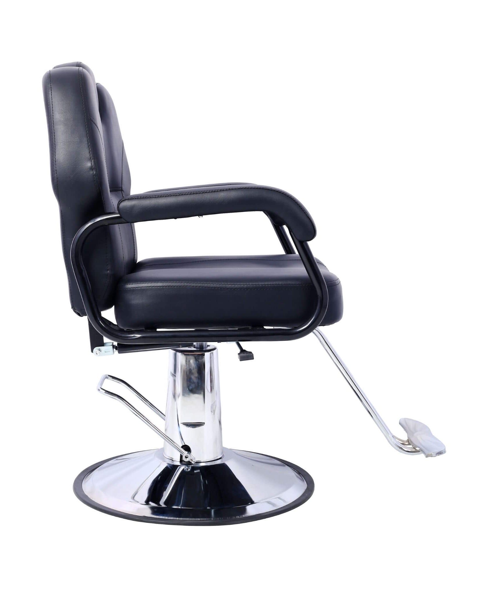 Heavy-Duty All-Purpose Ultra-Comfortable Hydraulic Reclining Barber Chair For Salons And Barber Shops (SAK97418)