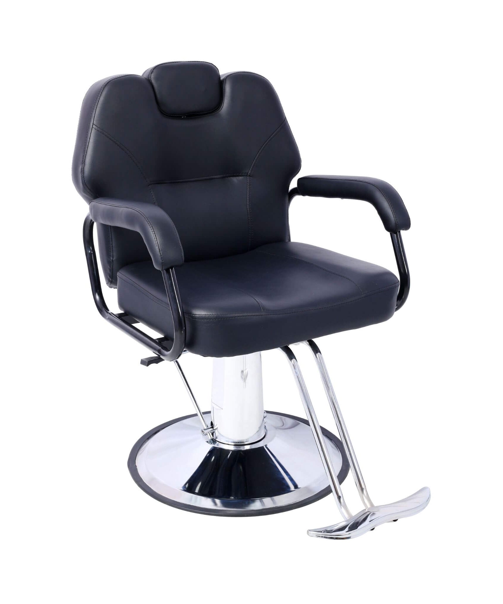 Heavy-Duty All-Purpose Ultra-Comfortable Hydraulic Reclining Barber Chair For Salons And Barber Shops (SAK97418)
