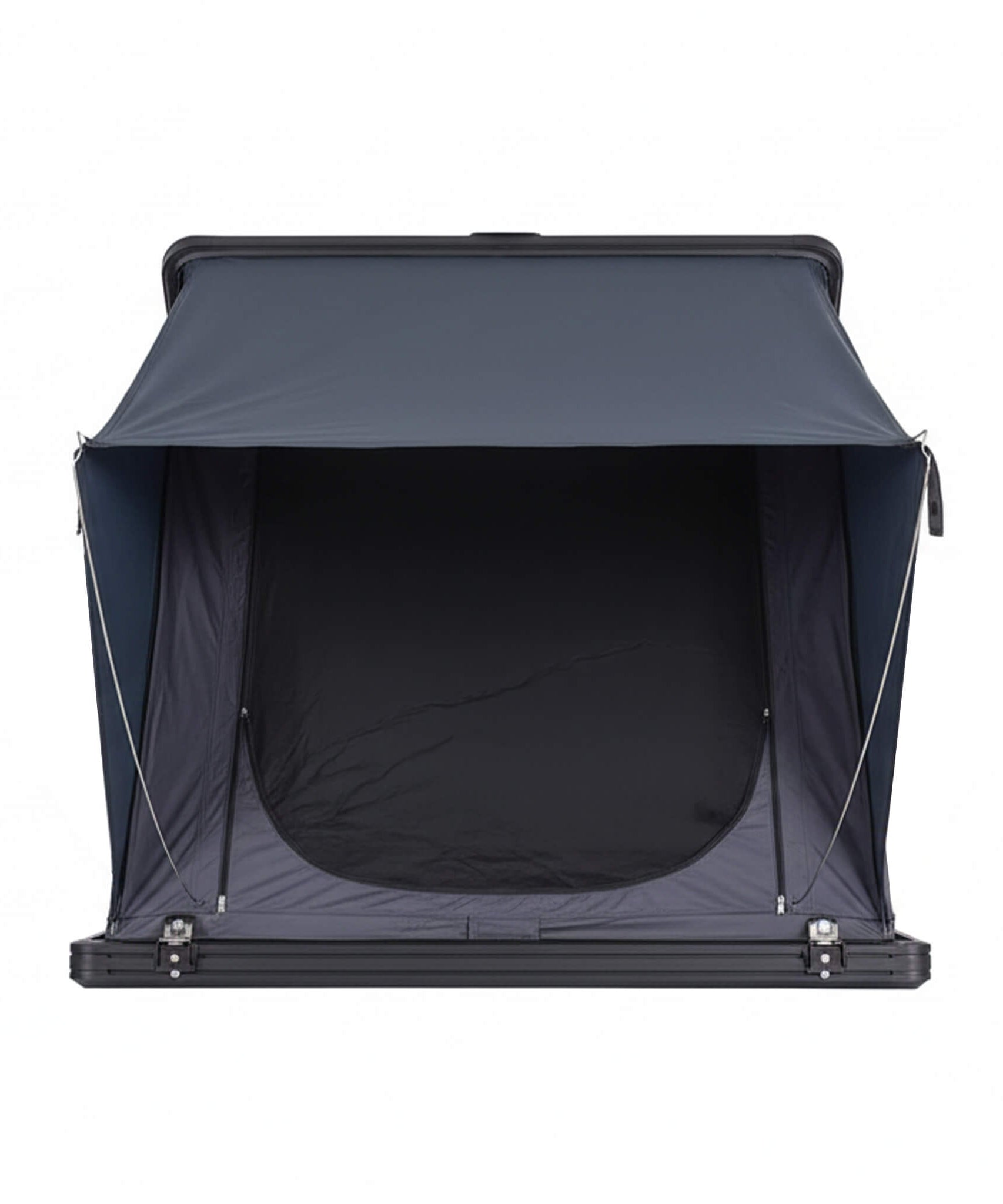 Trailora Ridge Heavy-Duty Aluminum Hard-Shell Rooftop Tent With Ladder, LED Lighting, And Memory Foam Mattress (SAK82931)