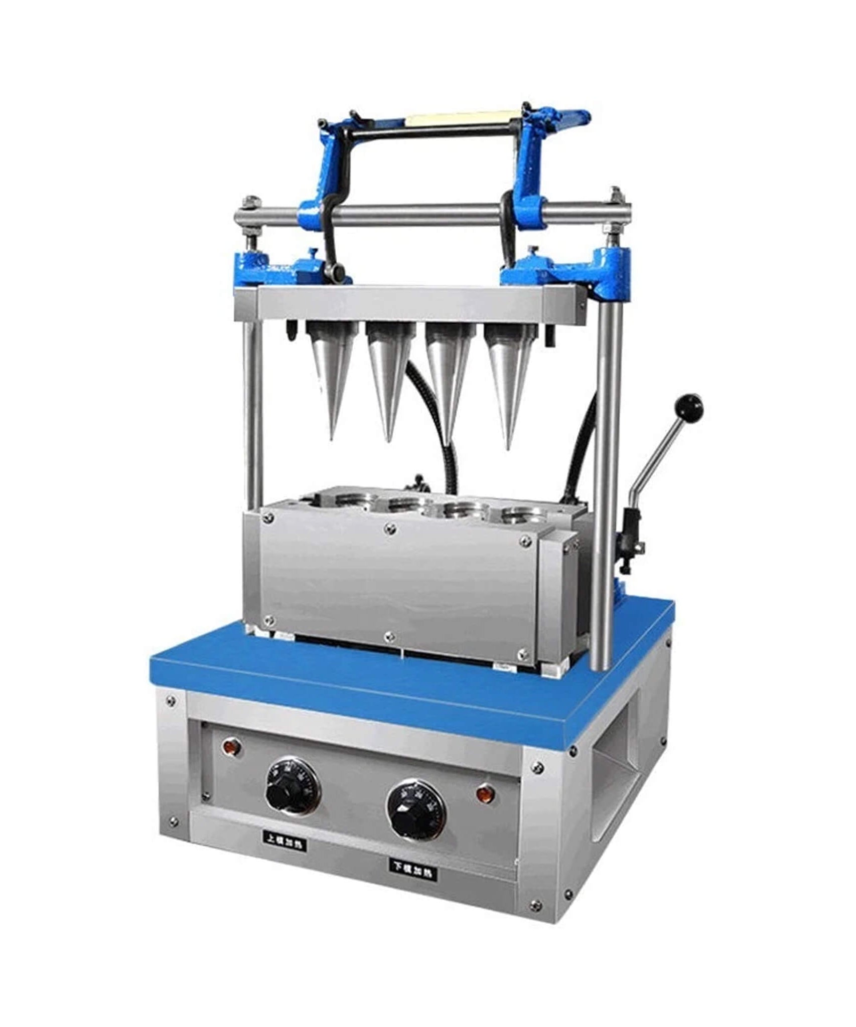 Heavy-Duty Commercial 4-Mold Ice Cream Cone Maker Machine (SAK74021)