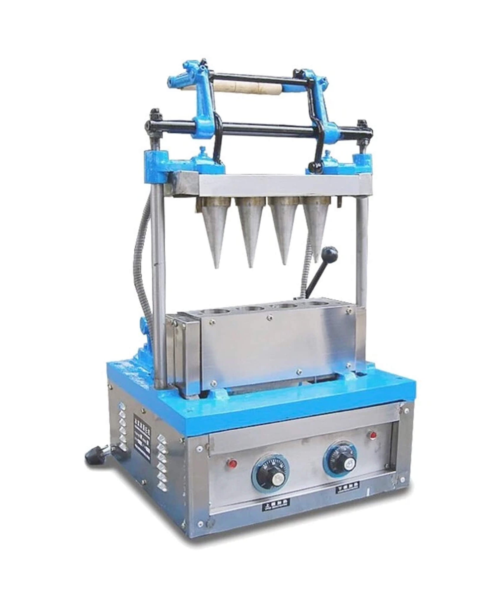 Heavy-Duty Commercial 4-Mold Ice Cream Cone Maker Machine (SAK74021)