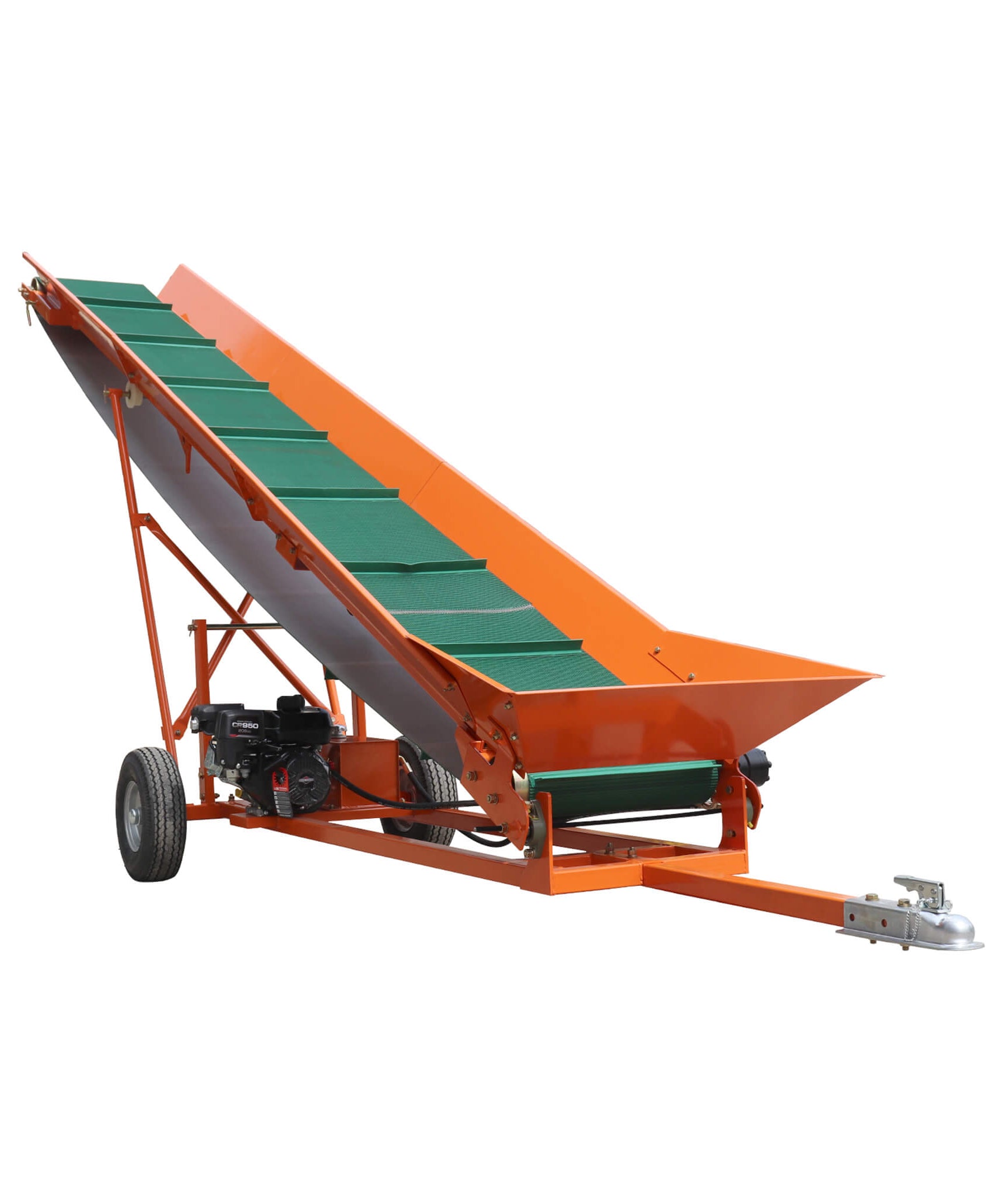 Heavy-Duty Commercial 6.5HP Gasoline Hydraulic High-Speed Wood Conveyor (SAK39524)