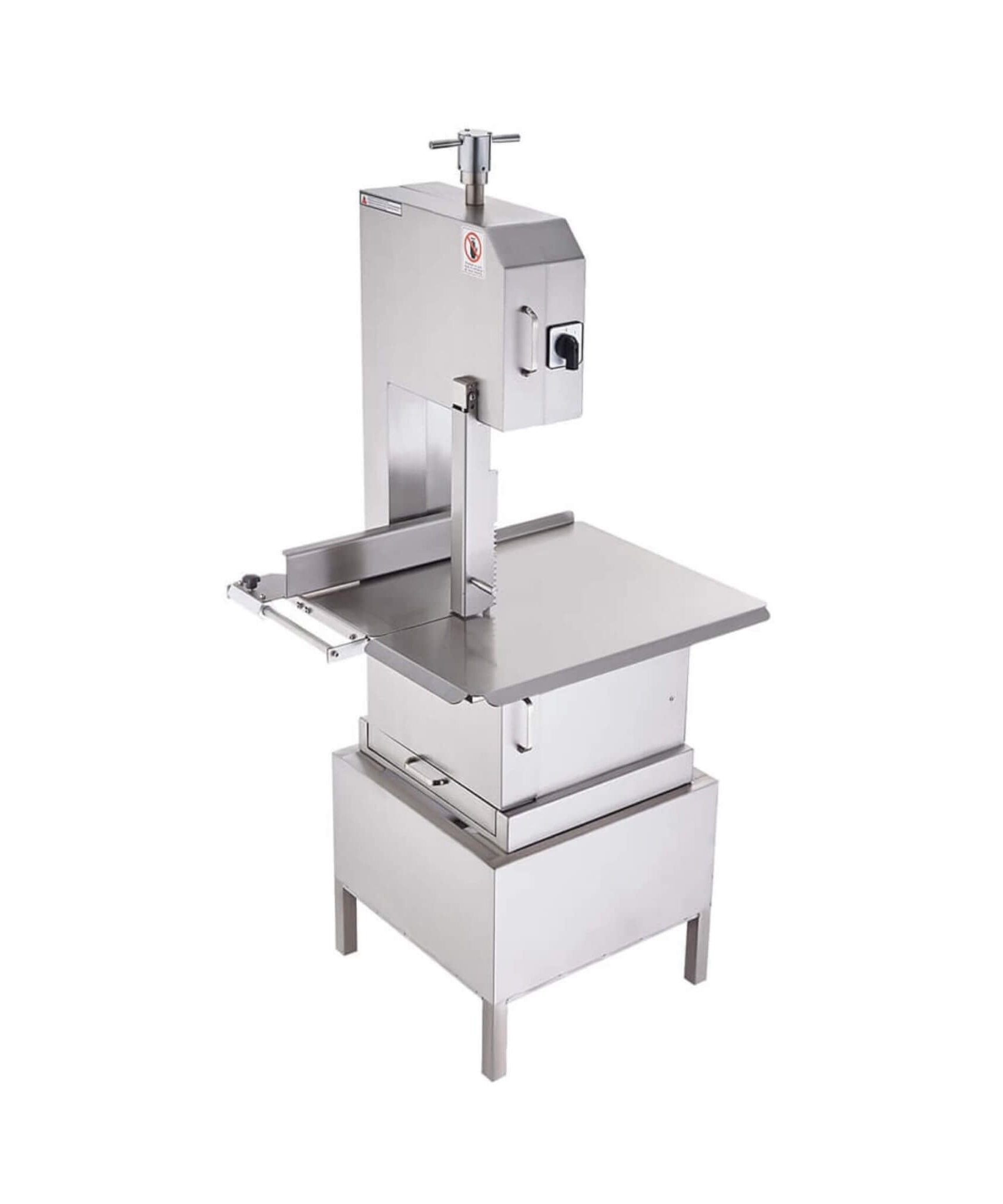 Heavy-Duty Commercial 2200W Electric Meat Bone Saw Cutting Band Machine With 6 Saw Blades (SAK91753)