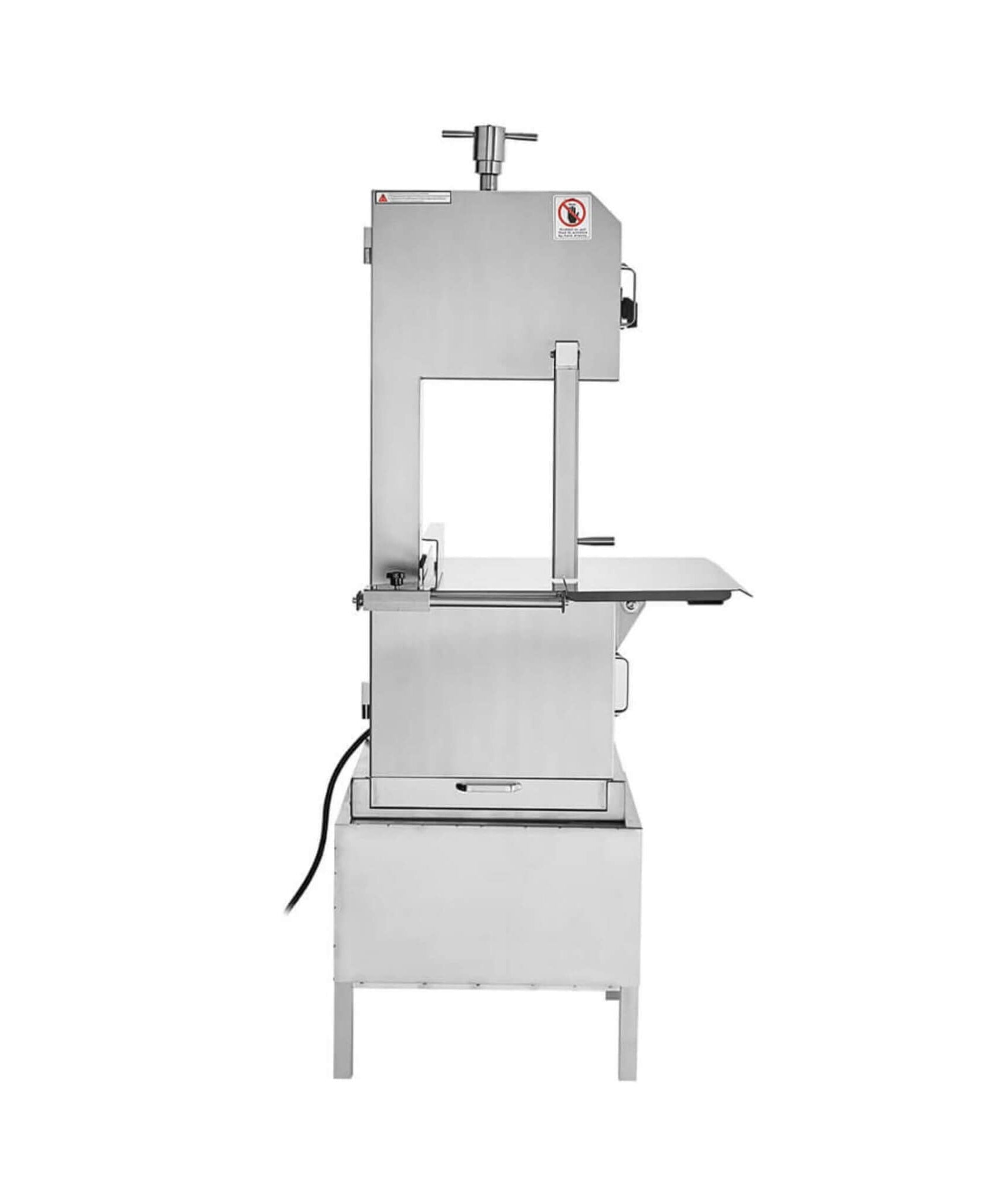 Heavy-Duty Commercial 2200W Electric Meat Bone Saw Cutting Band Machine With 6 Saw Blades (SAK91753)
