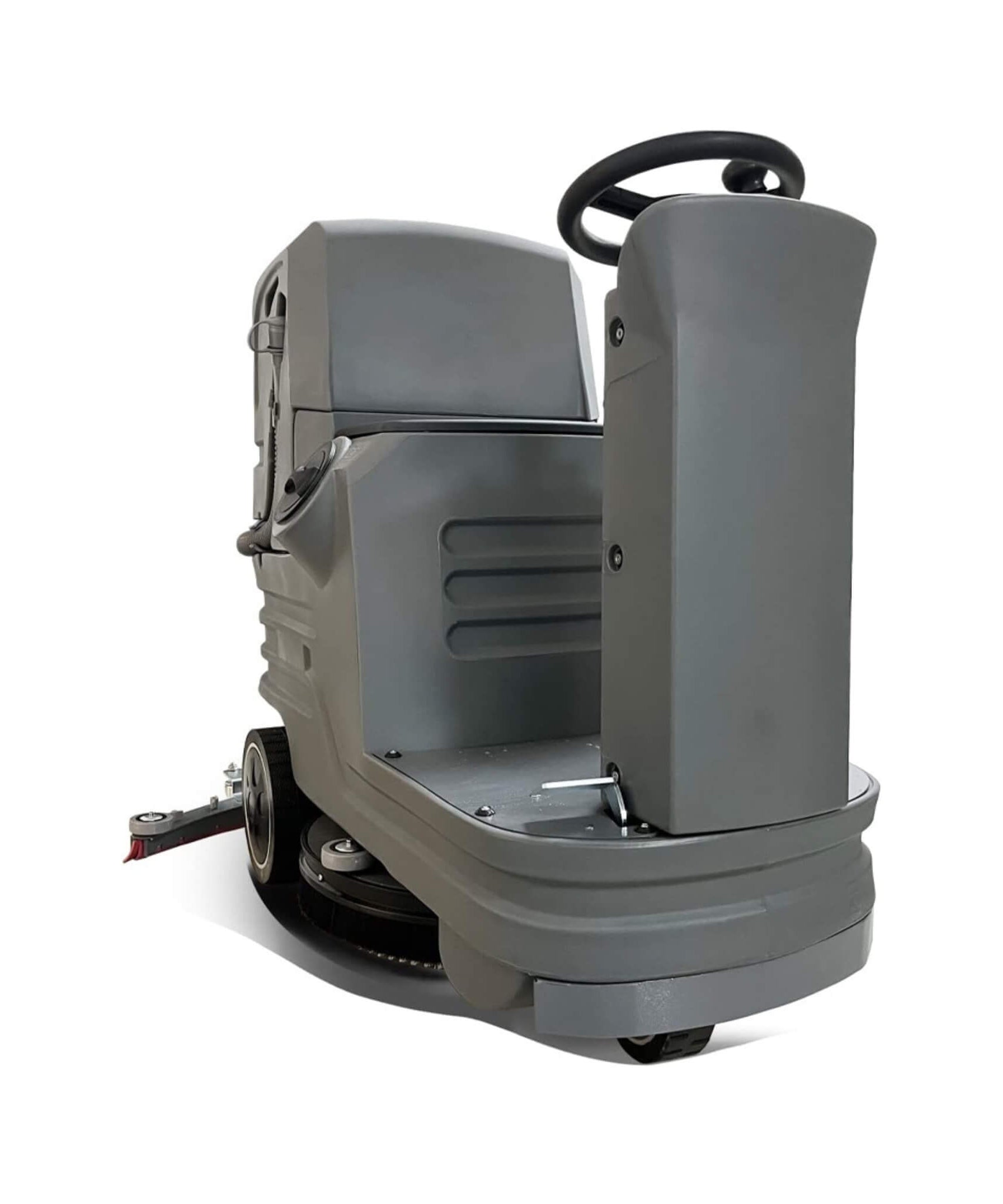 Heavy-Duty Commercial Electric Ride-On Floor Scrubber With 38-Inch Squeegee (SAK91685)