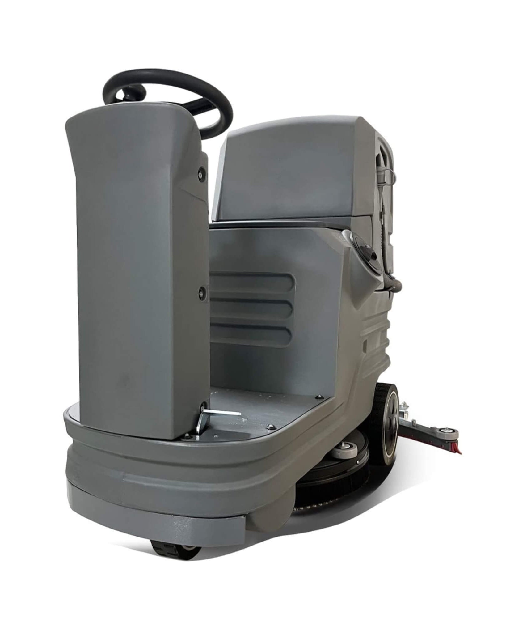 Heavy-Duty Commercial Electric Ride-On Floor Scrubber With 38-Inch Squeegee (SAK91685)